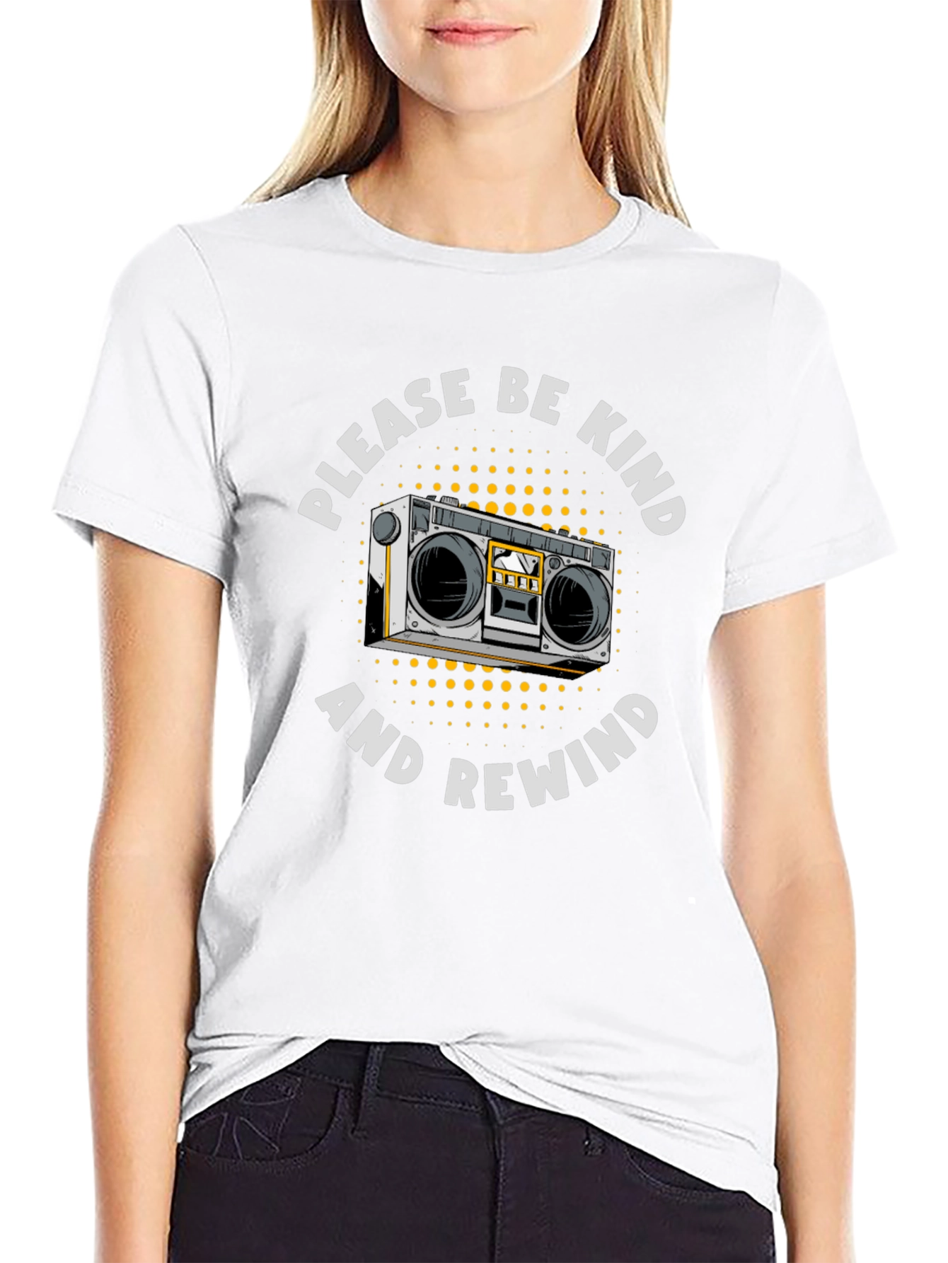 Please Be Kind & Rewind Graphic Tee