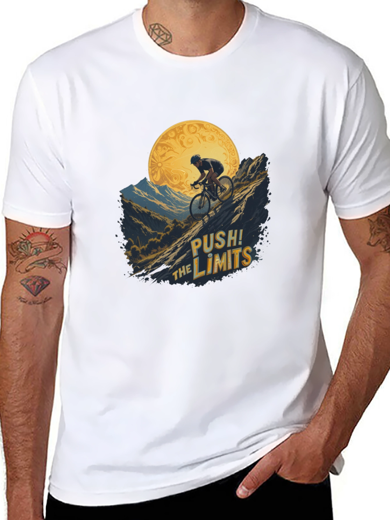 Push The Limits Graphic Tee