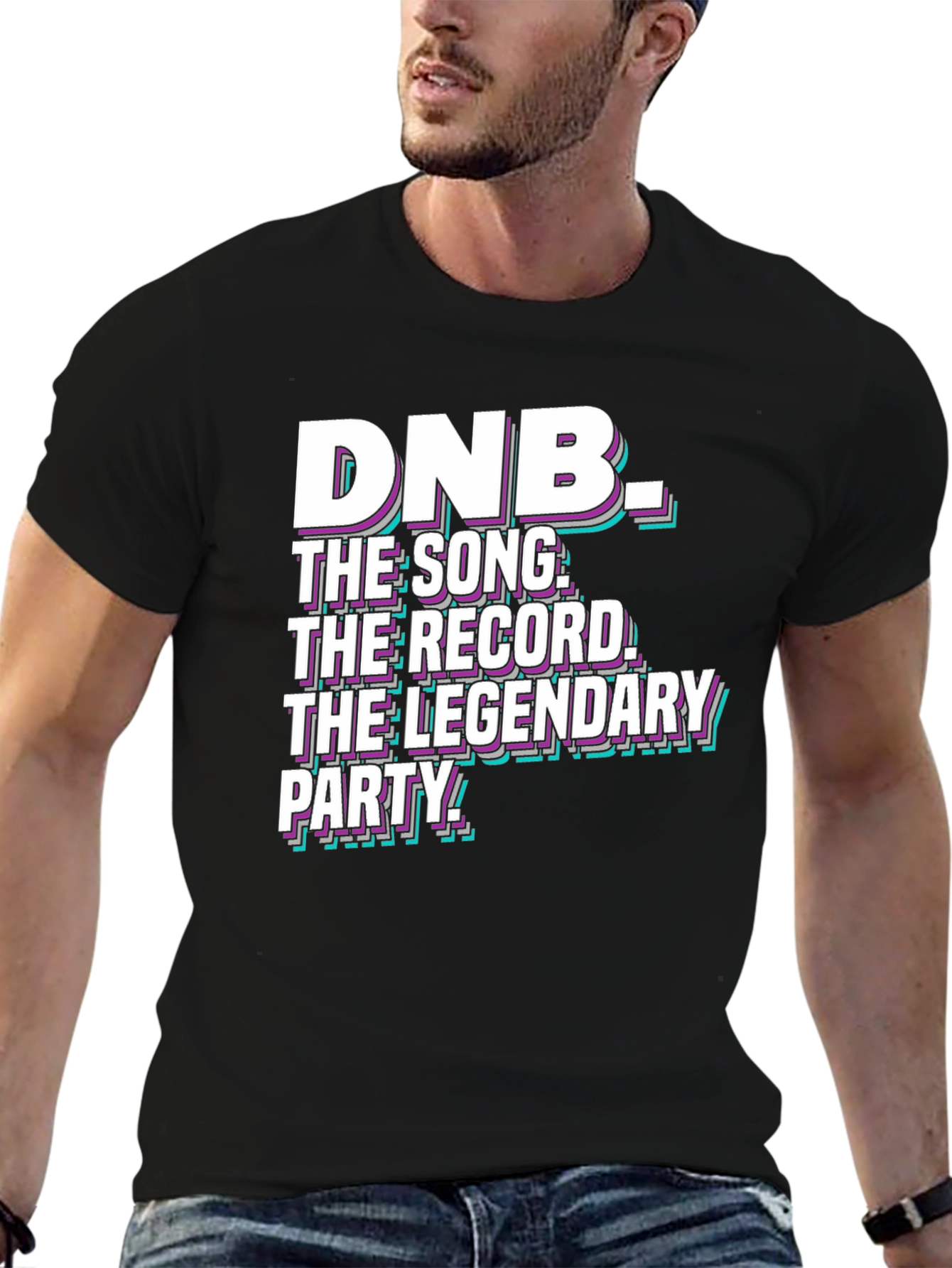 DNB Legend T-Shirt - Drum & Bass Party Tee