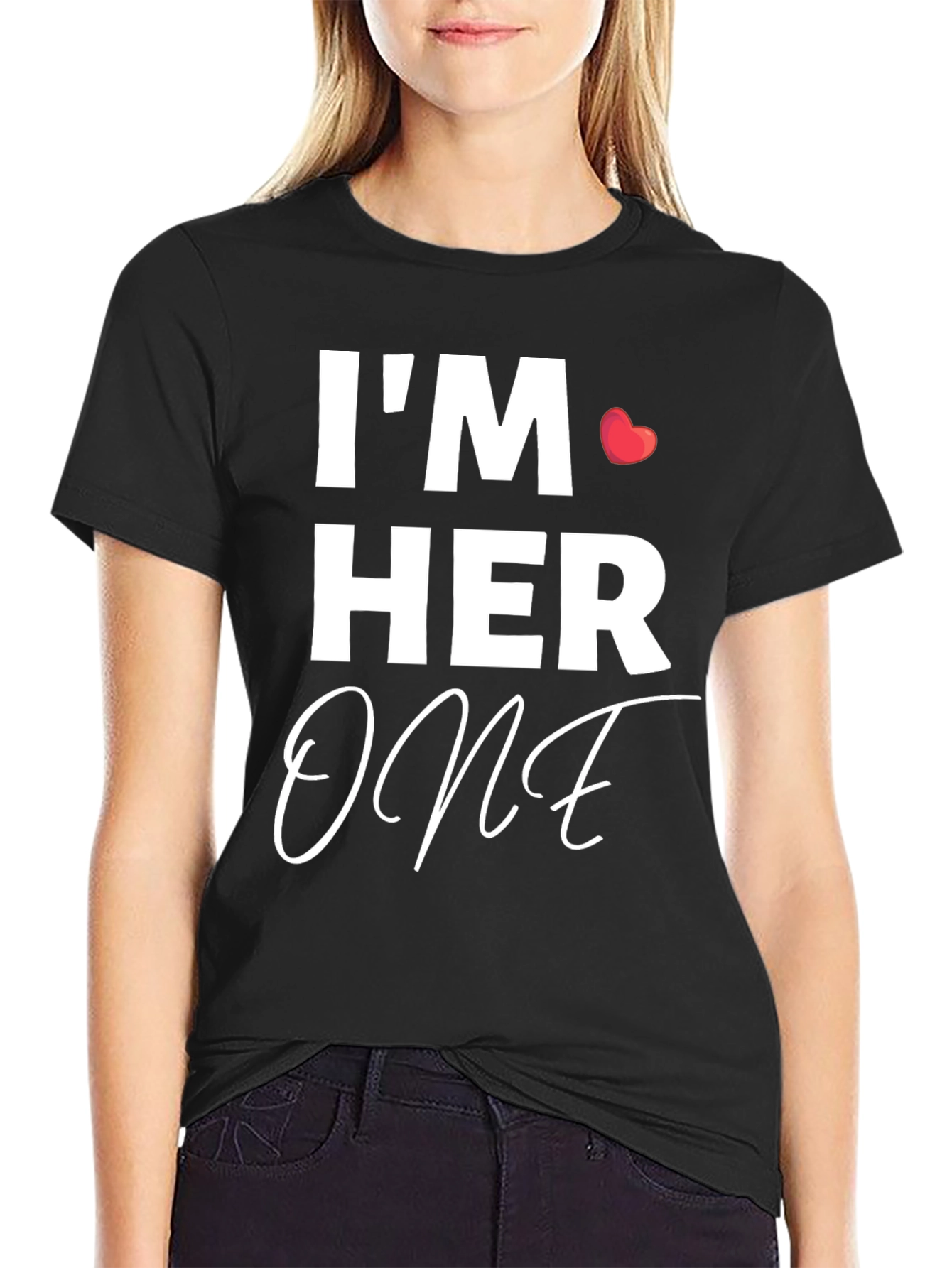 Im Her One Matching Couple T-Shirt