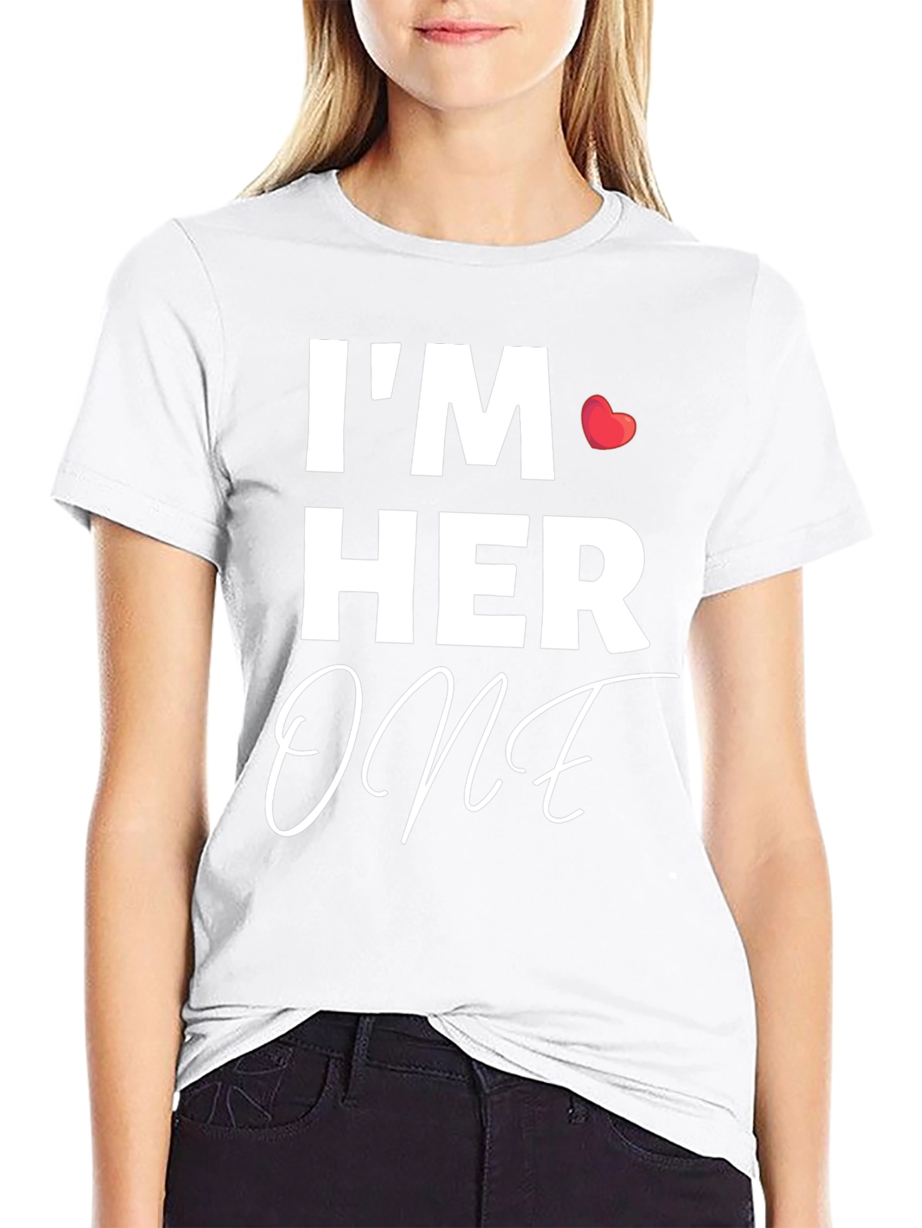 Im Her One Matching Couple T-Shirt