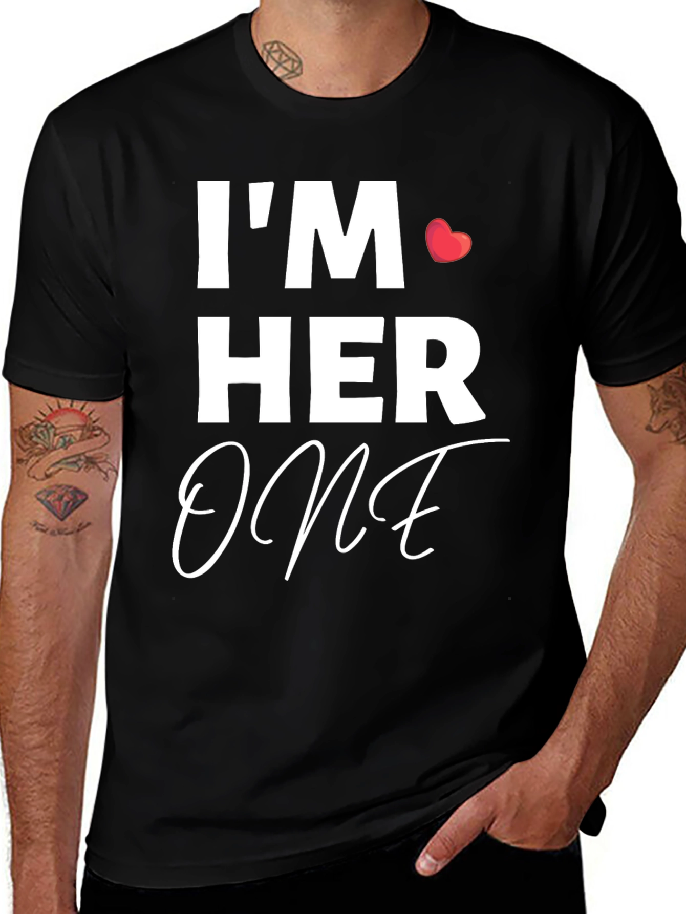 Im Her One Matching Couple T-Shirt
