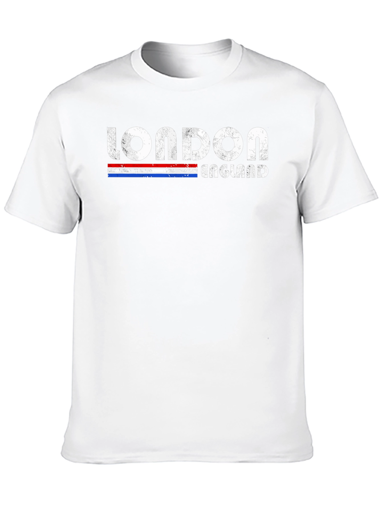 London England Graphic Print Mens Black T-Shirt