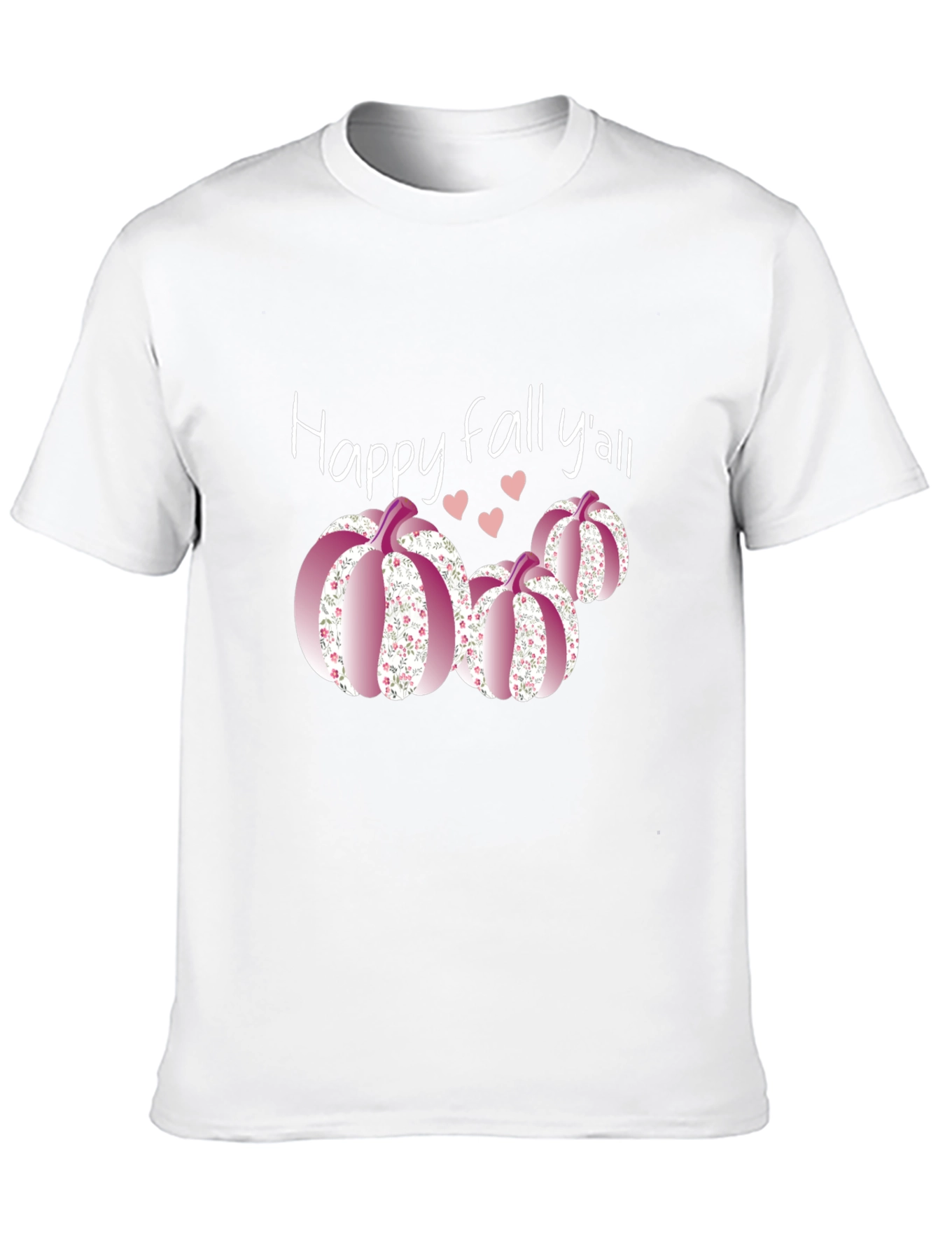 Happy Fall Yall Pumpkin T-Shirt