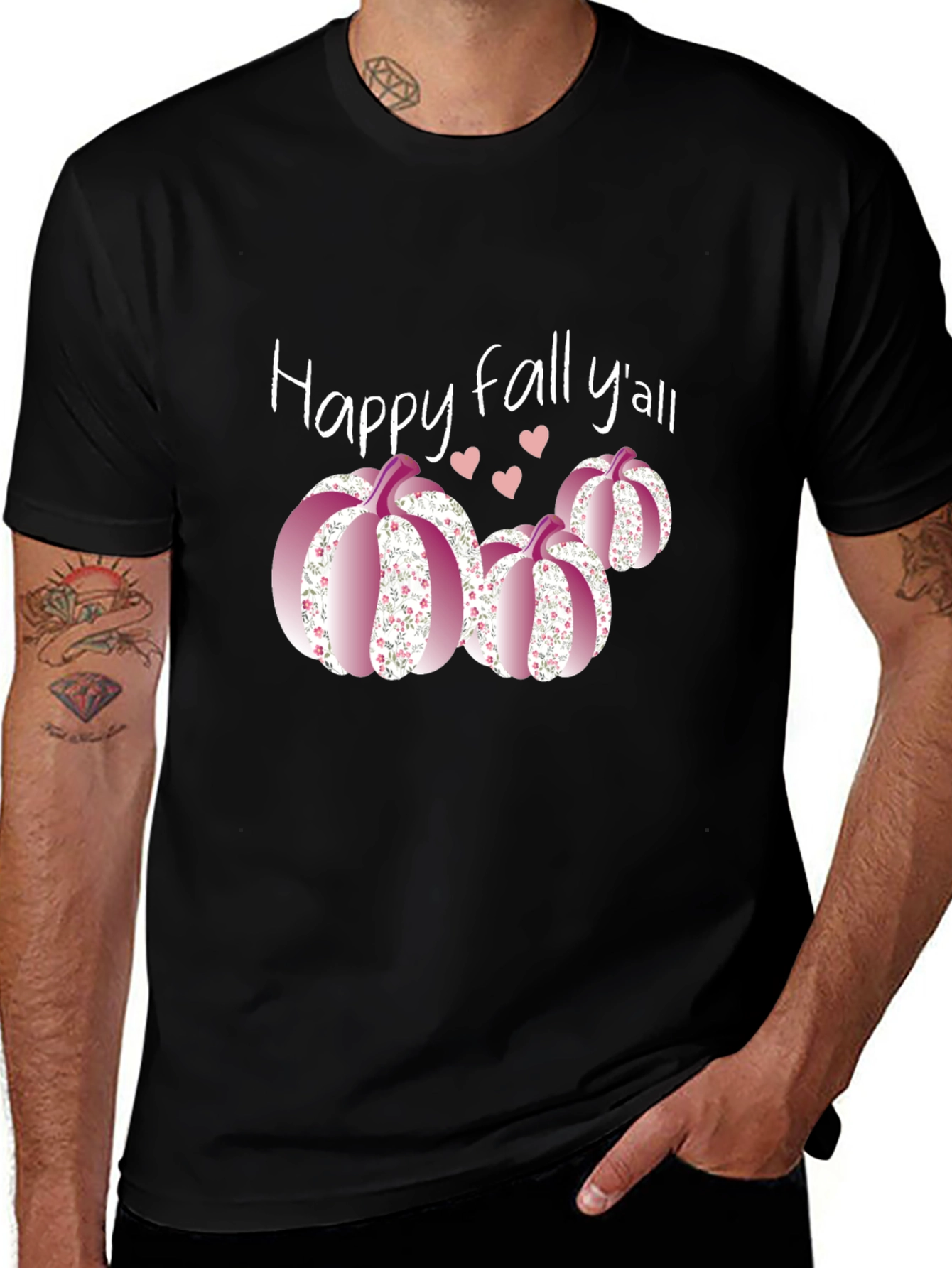 Happy Fall Yall Pumpkin T-Shirt