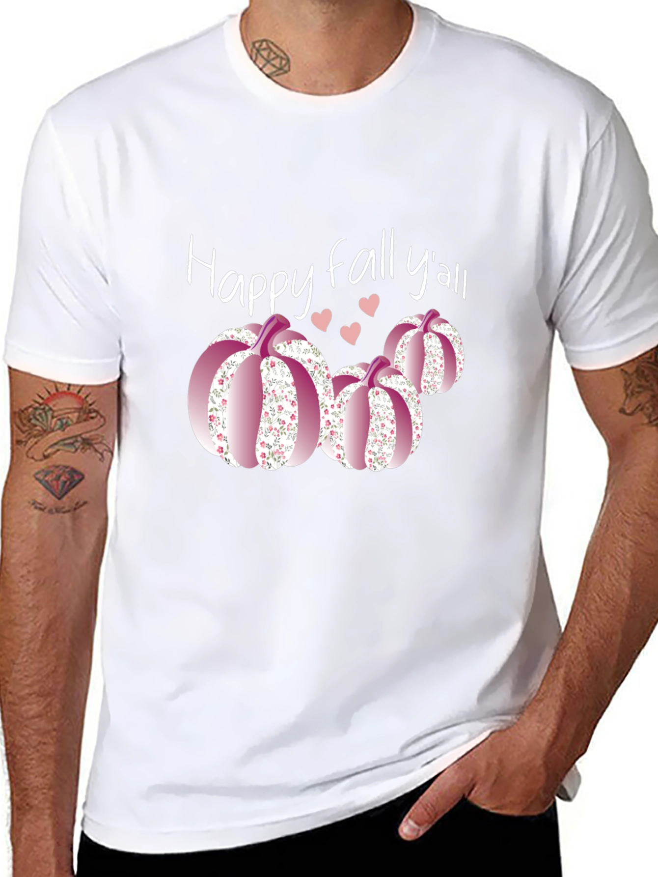 Happy Fall Yall Pumpkin T-Shirt