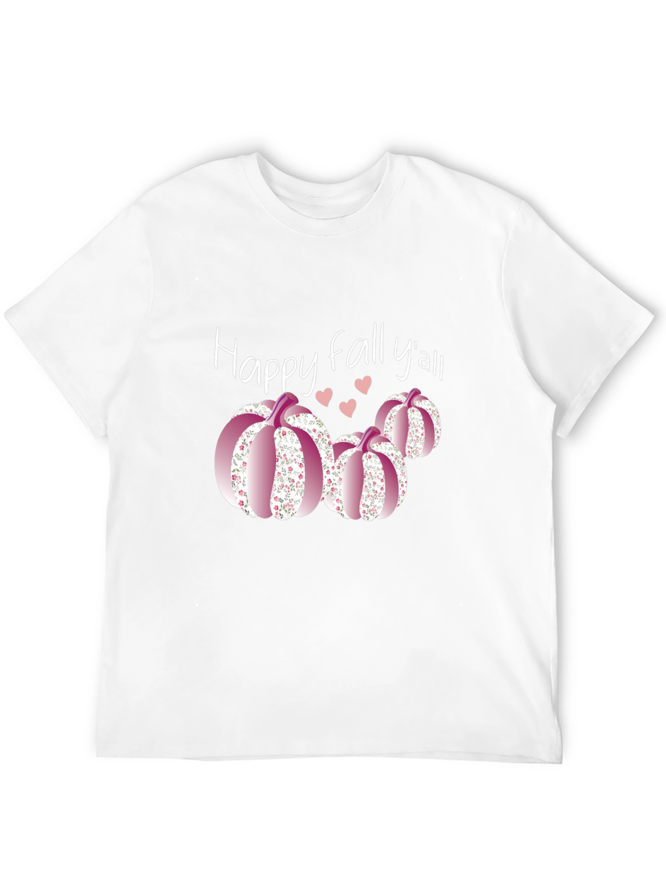 Happy Fall Yall Pumpkin T-Shirt