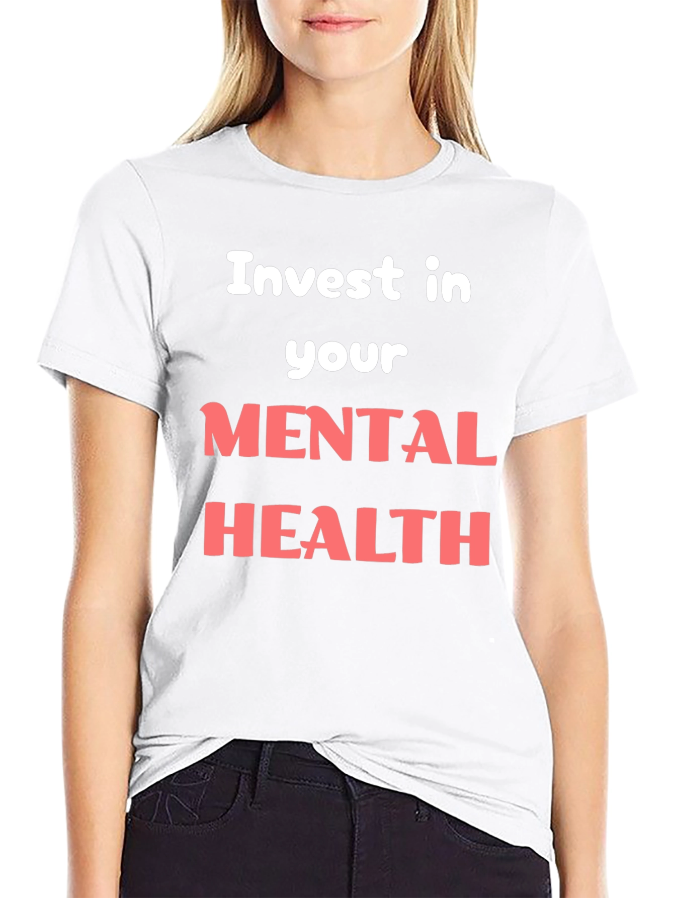 Invest in Your Mental Health Graphic Tee