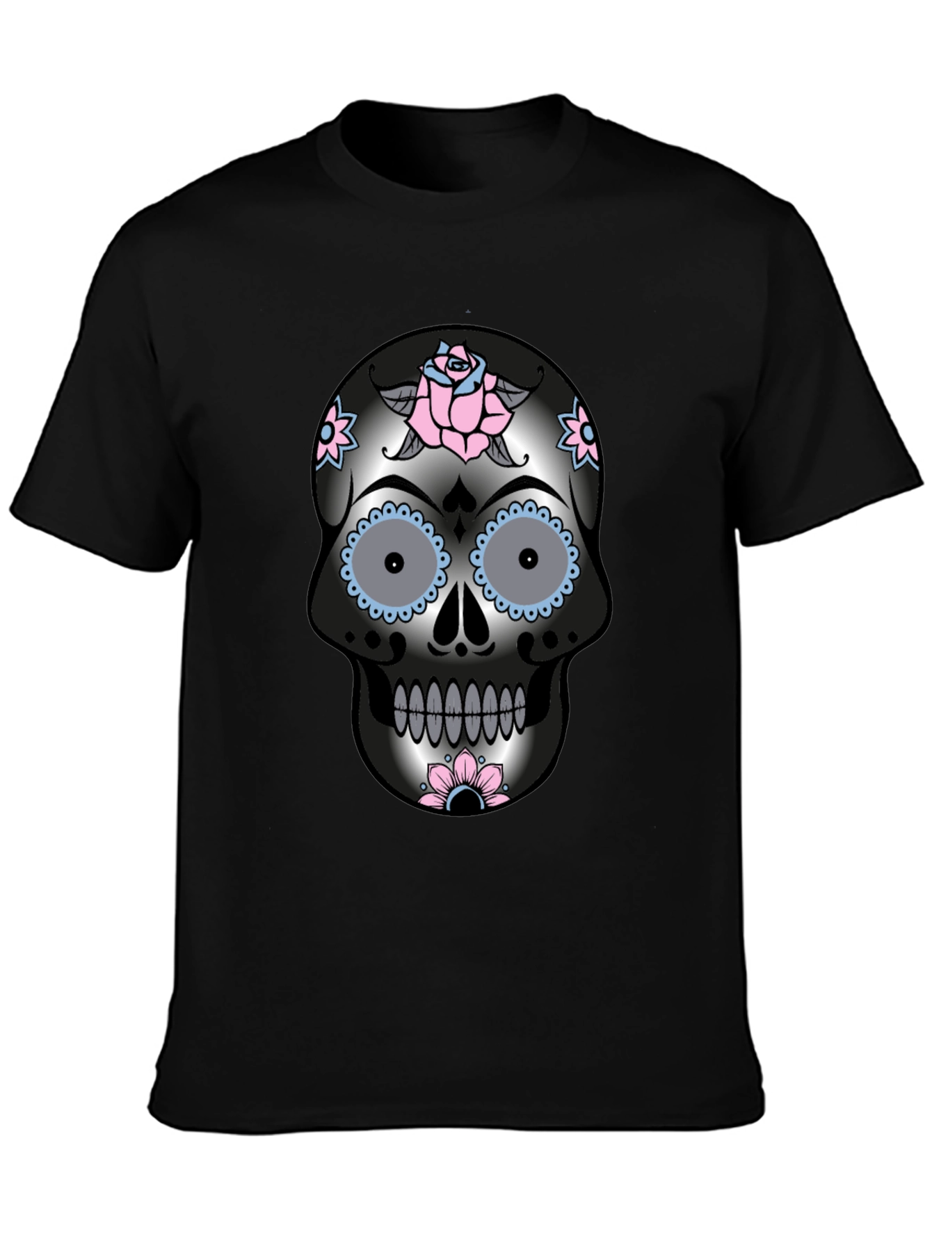 Sugar Skull Graphic T-Shirt - Day of the Dead