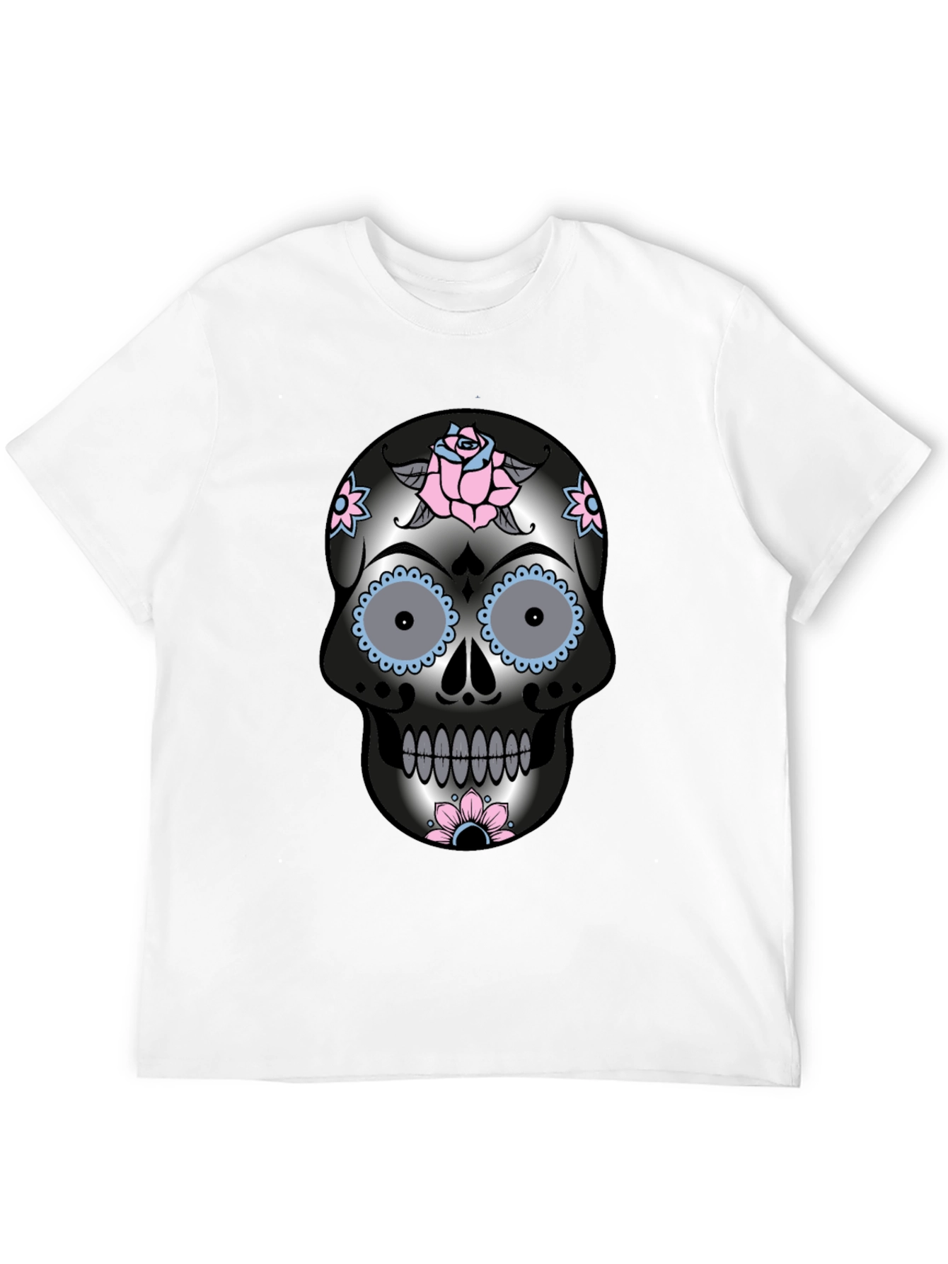 Sugar Skull Graphic T-Shirt - Day of the Dead