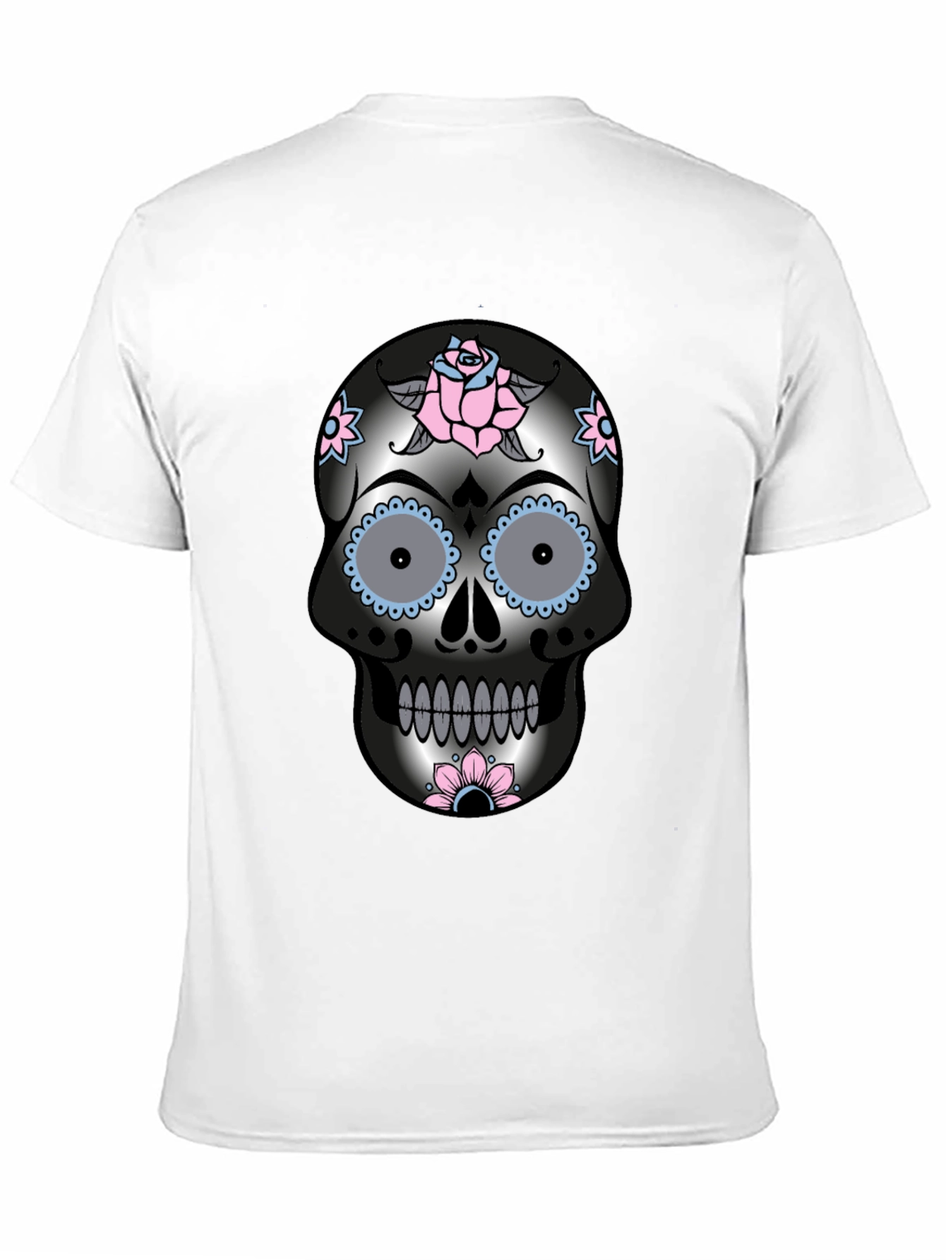 Sugar Skull Graphic T-Shirt - Day of the Dead