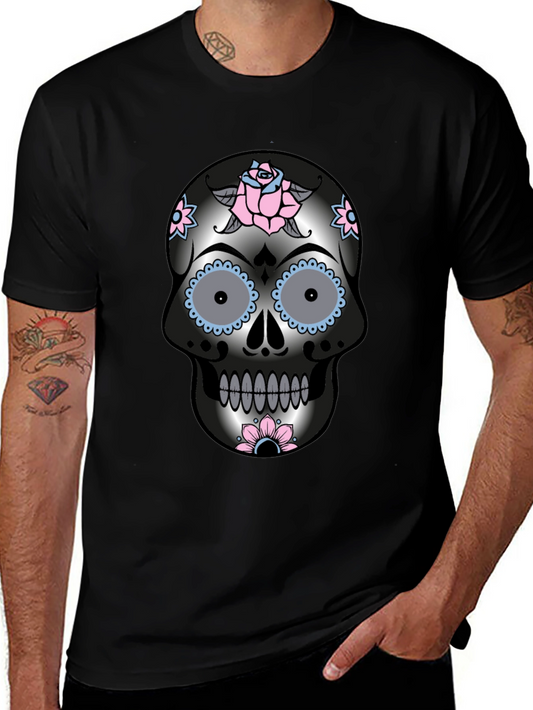 Sugar Skull Graphic T-Shirt - Day of the Dead