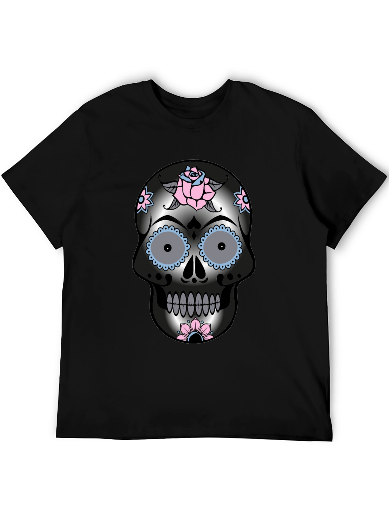 Sugar Skull Graphic T-Shirt - Day of the Dead