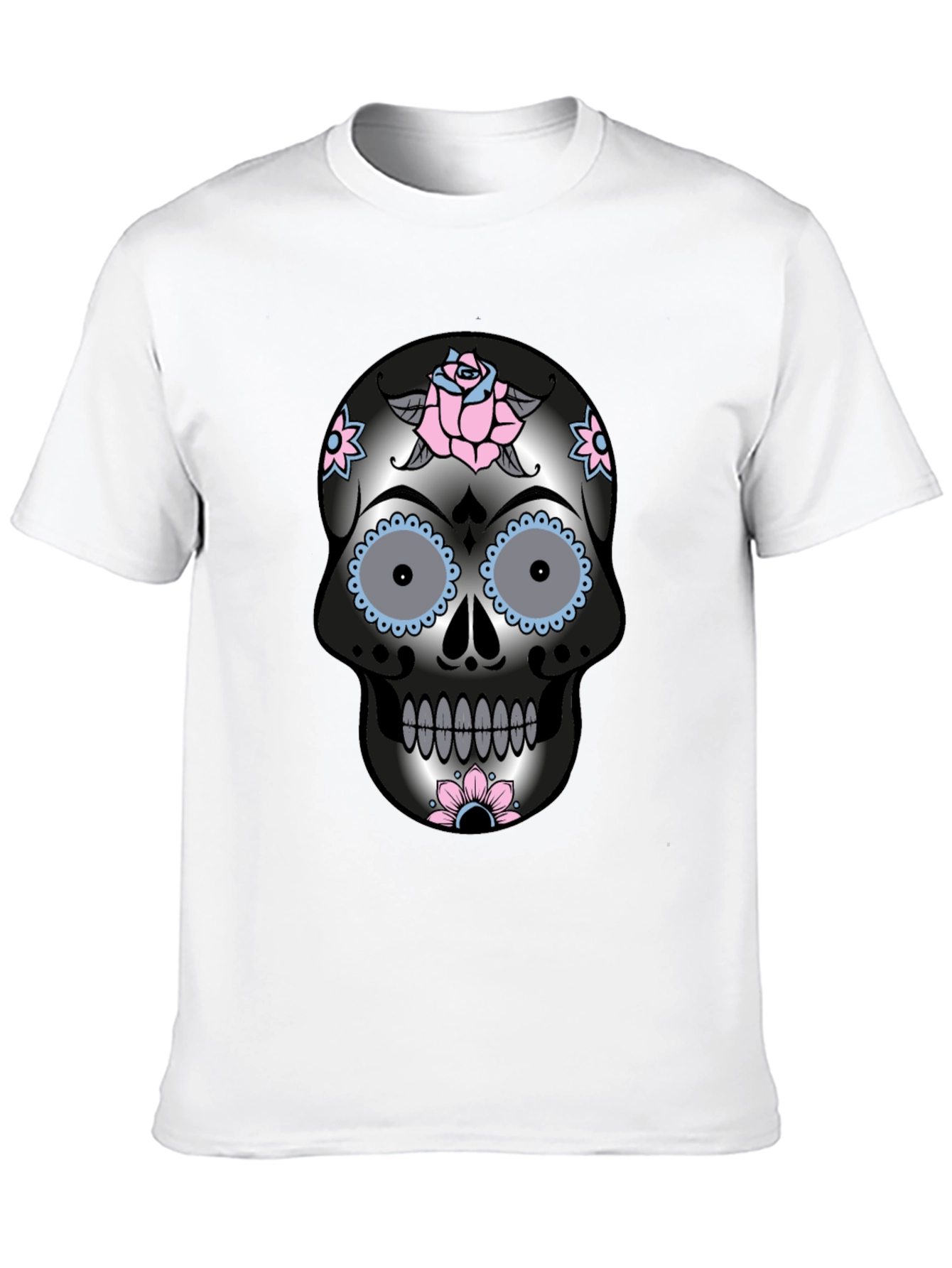 Sugar Skull Graphic T-Shirt - Day of the Dead