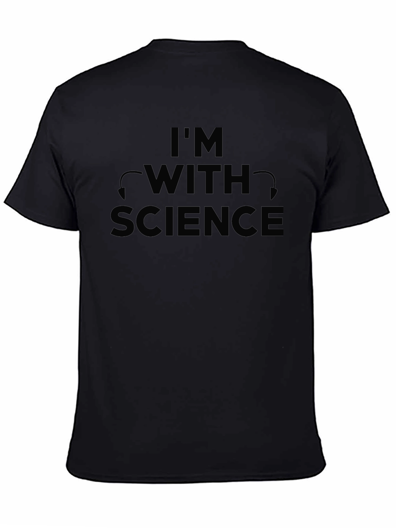 Im With Science Black T-Shirt