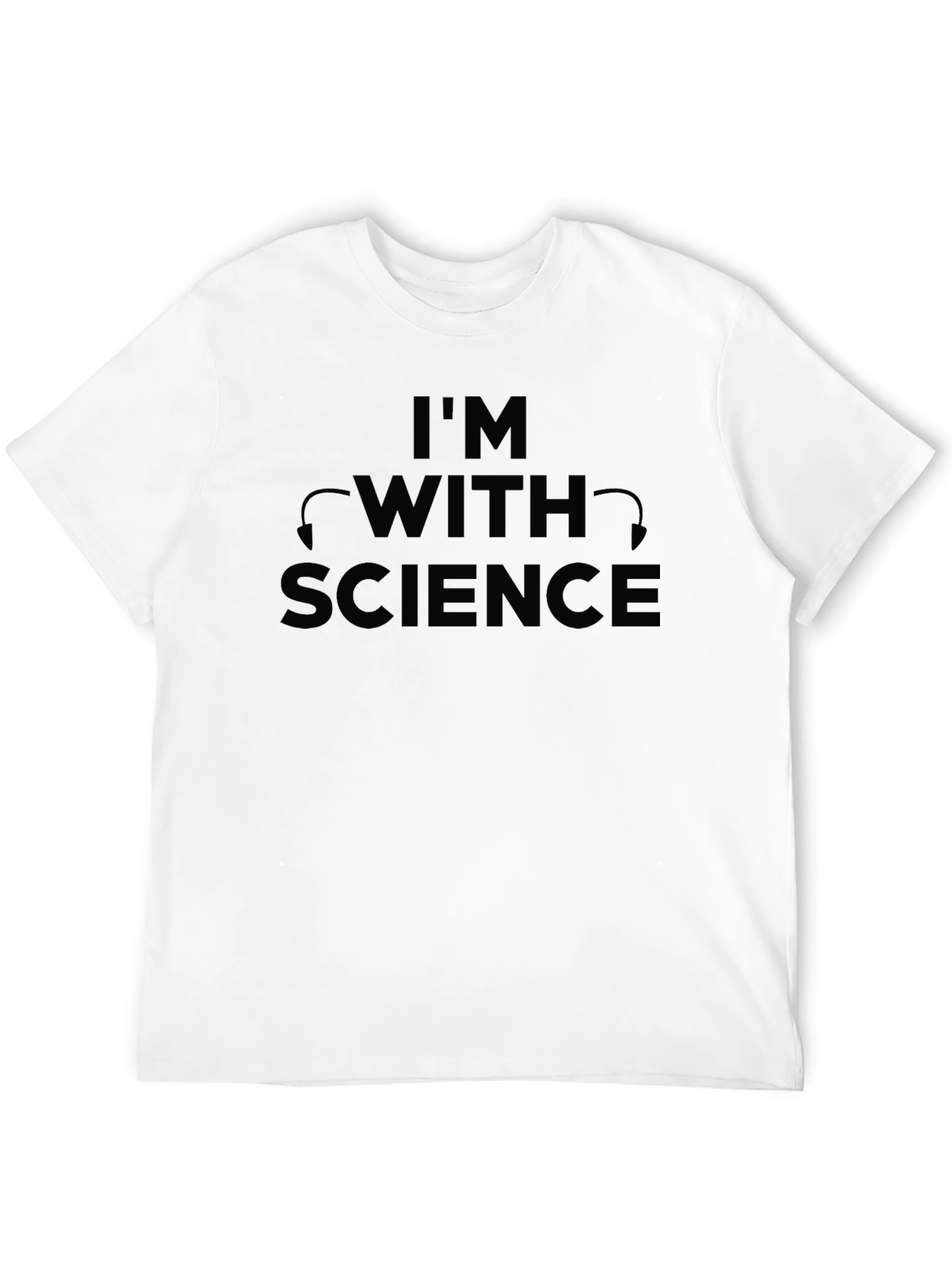 Im With Science Black T-Shirt