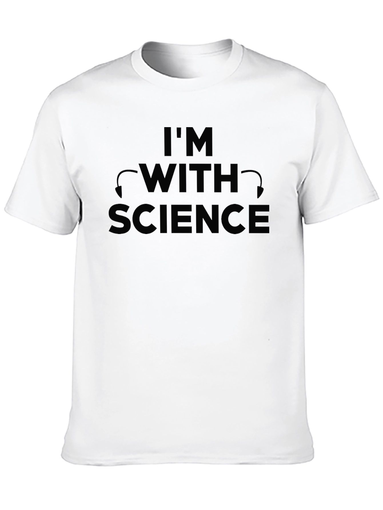 Im With Science Black T-Shirt