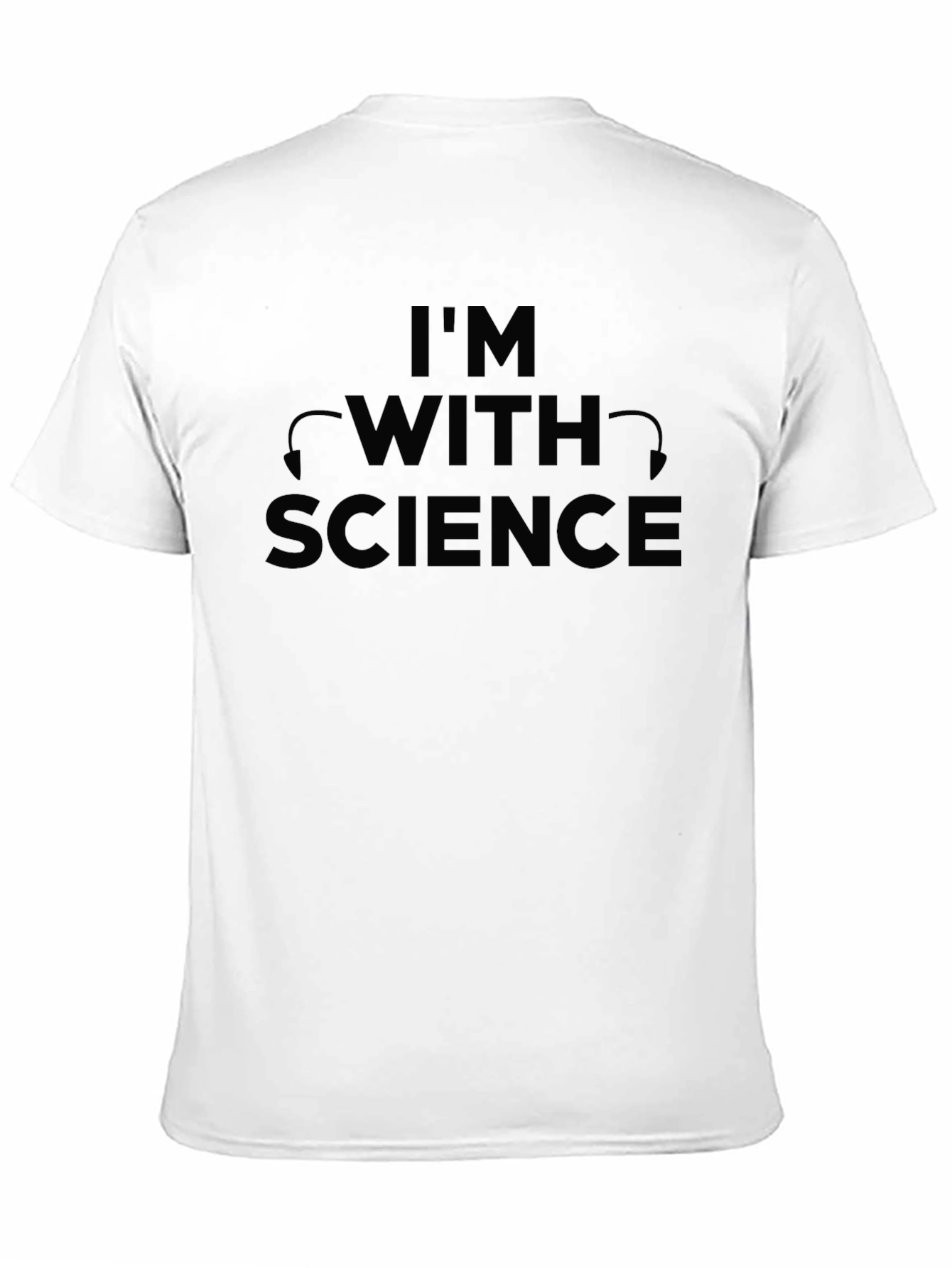 Im With Science Black T-Shirt
