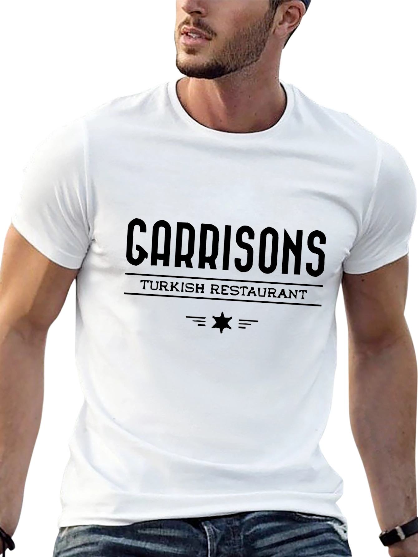 Garrisons Turkish Restaurant T-Shirt - Black