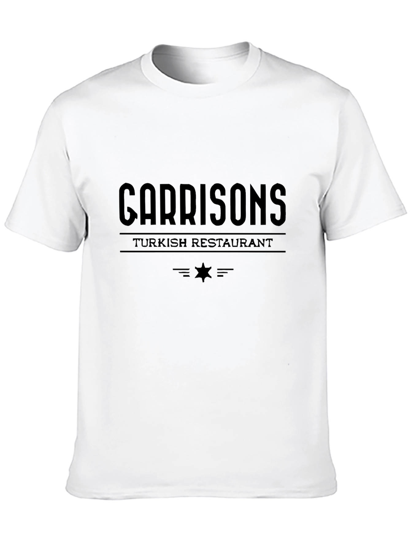 Garrisons Turkish Restaurant T-Shirt - Black