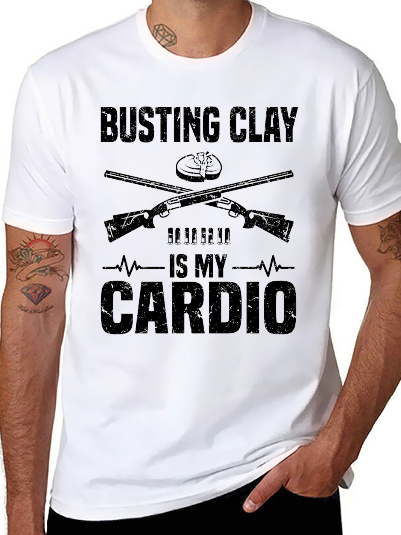 Busting Clay Cardio T-Shirt - Shooting Sportswear
