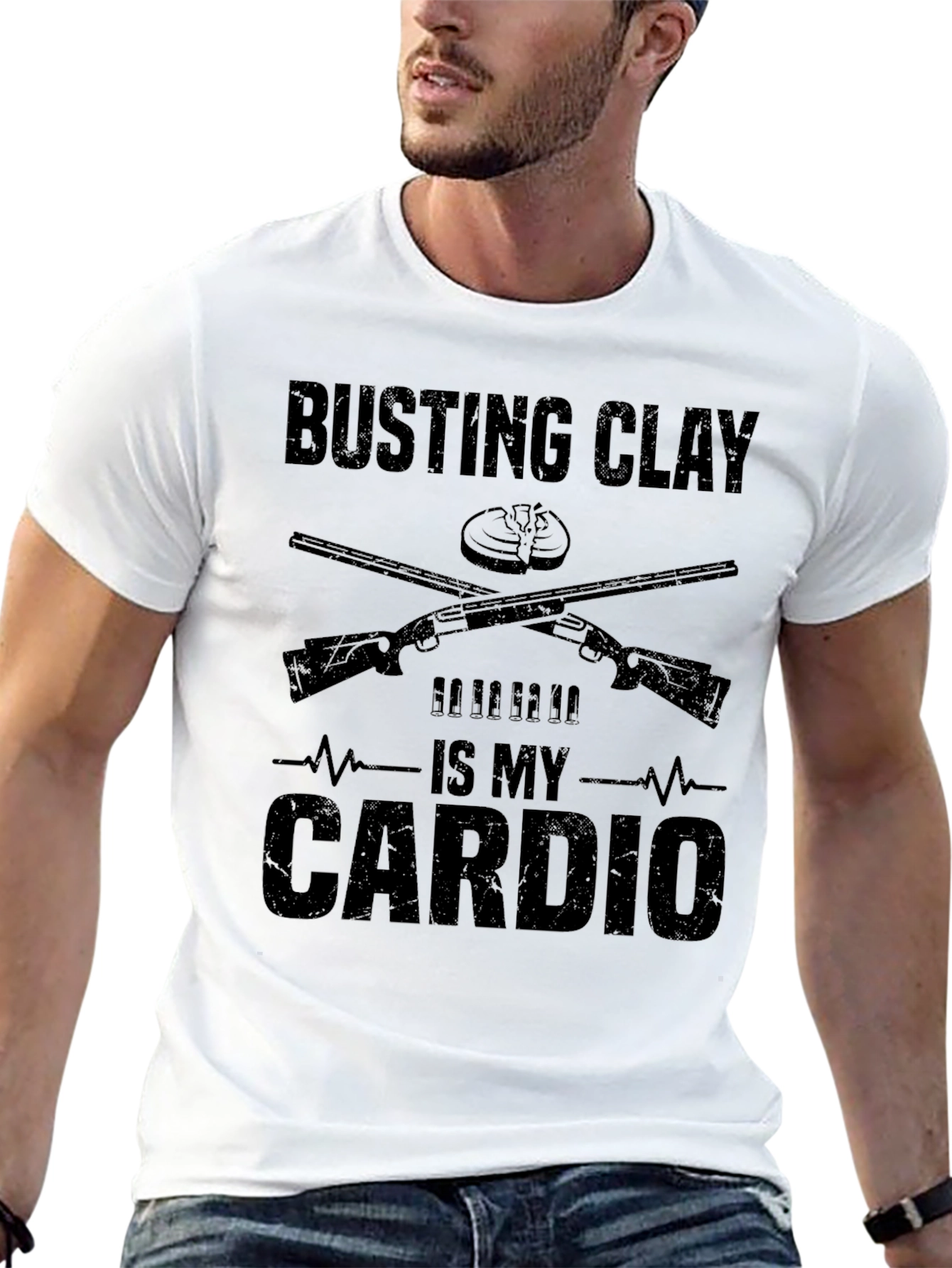 Busting Clay Cardio T-Shirt - Shooting Sportswear