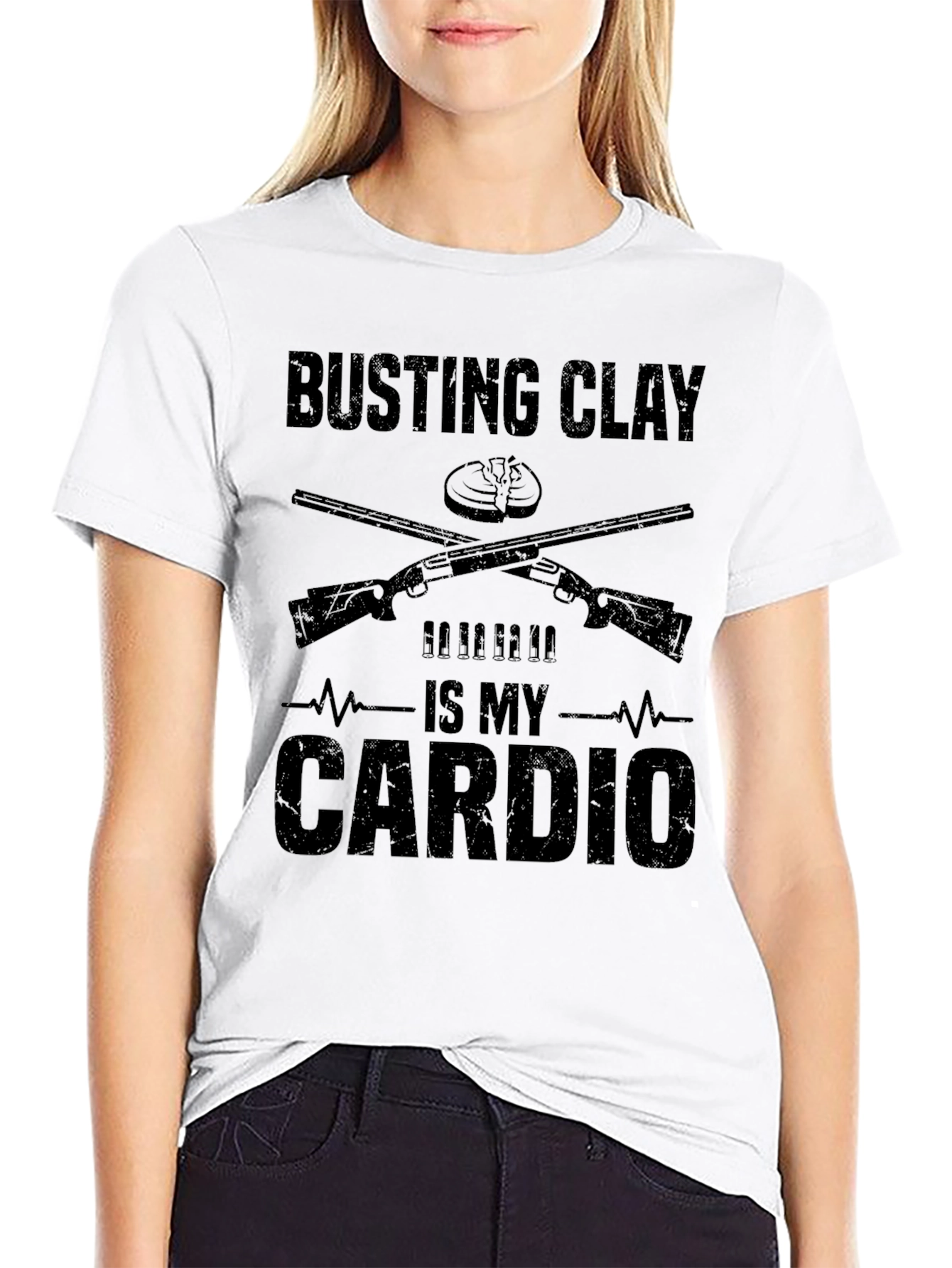 Busting Clay Cardio T-Shirt - Shooting Sportswear