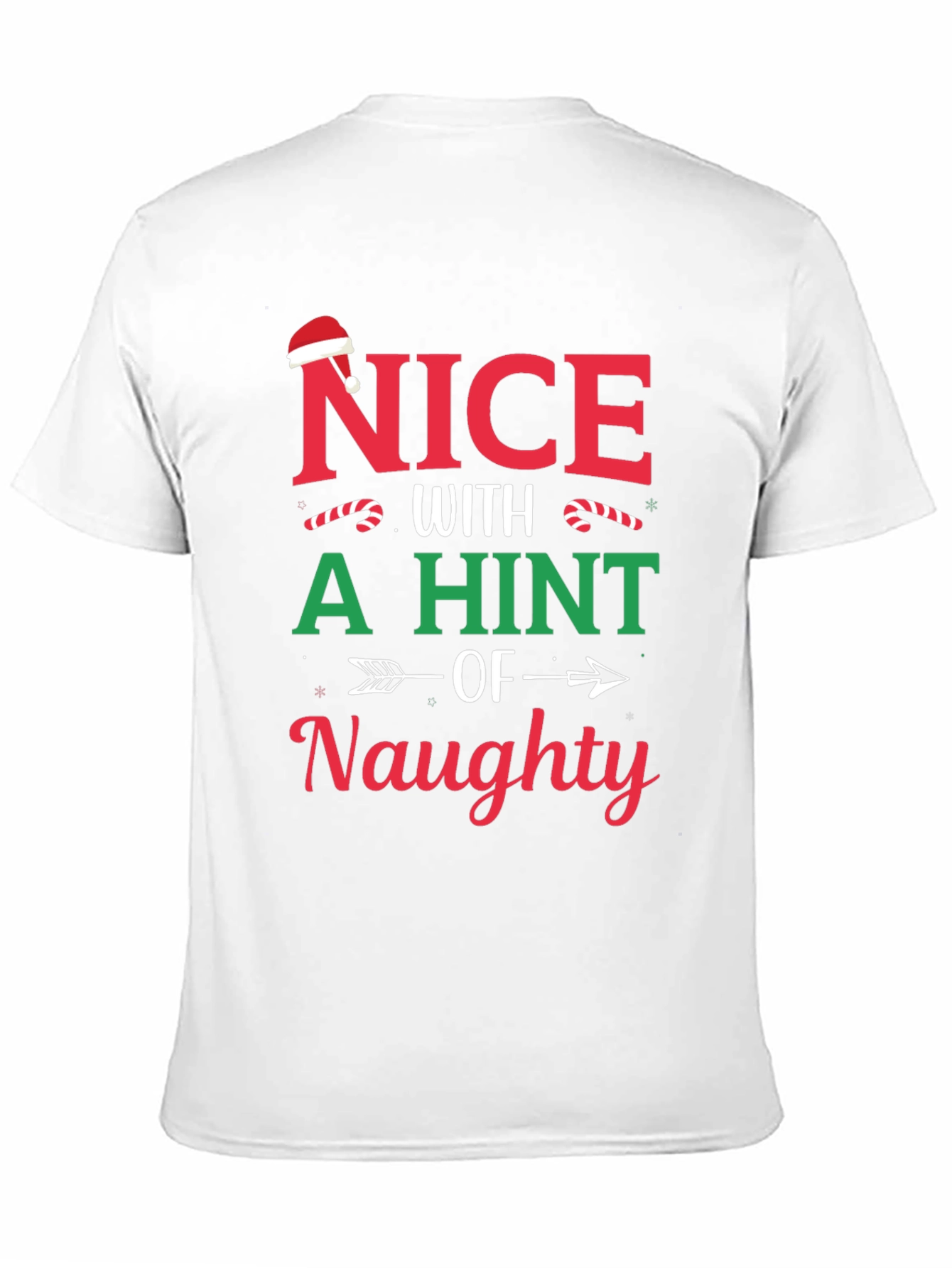 Nice with a Hint of Naughty Christmas T-Shirt