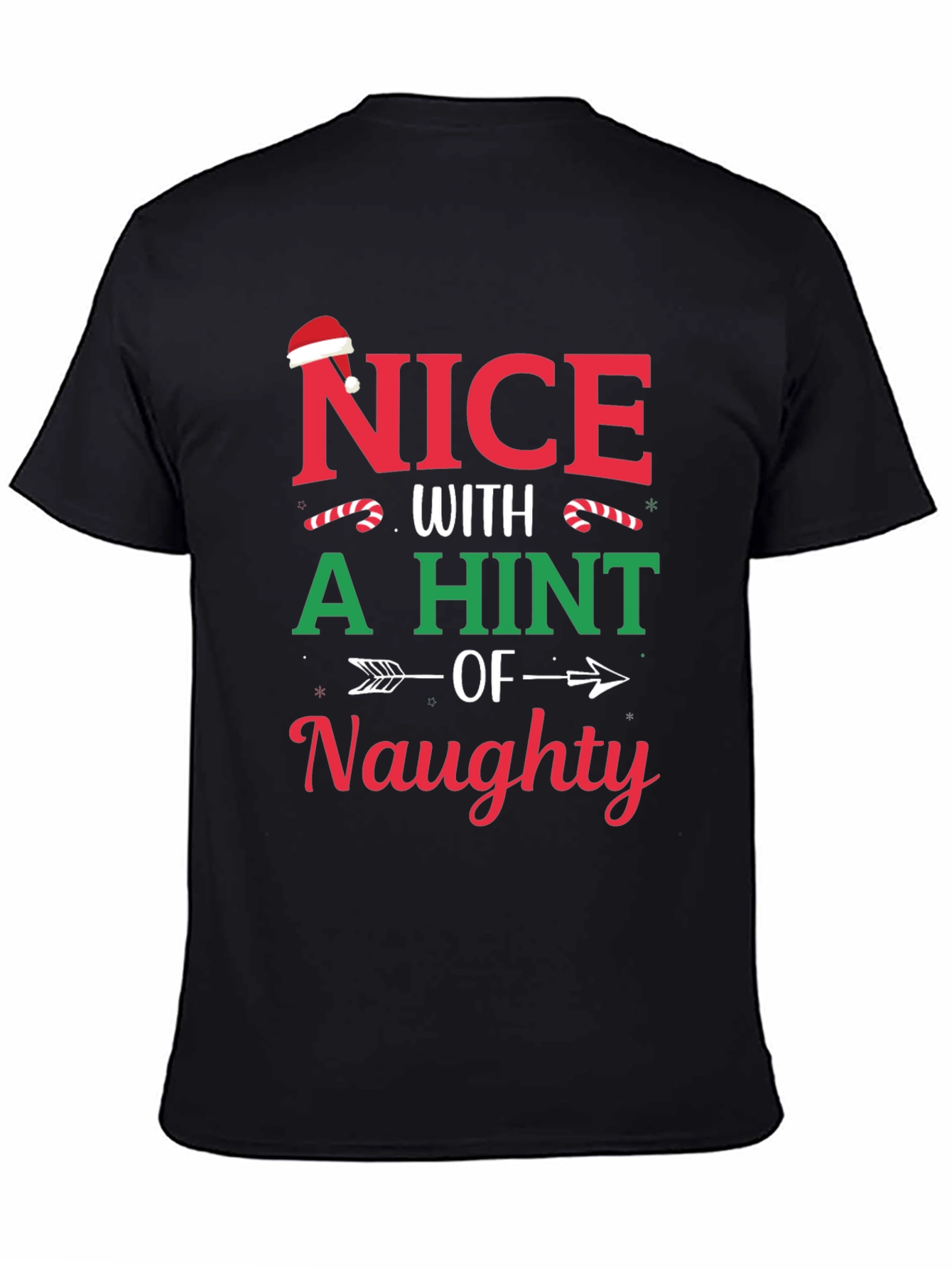 Nice with a Hint of Naughty Christmas T-Shirt