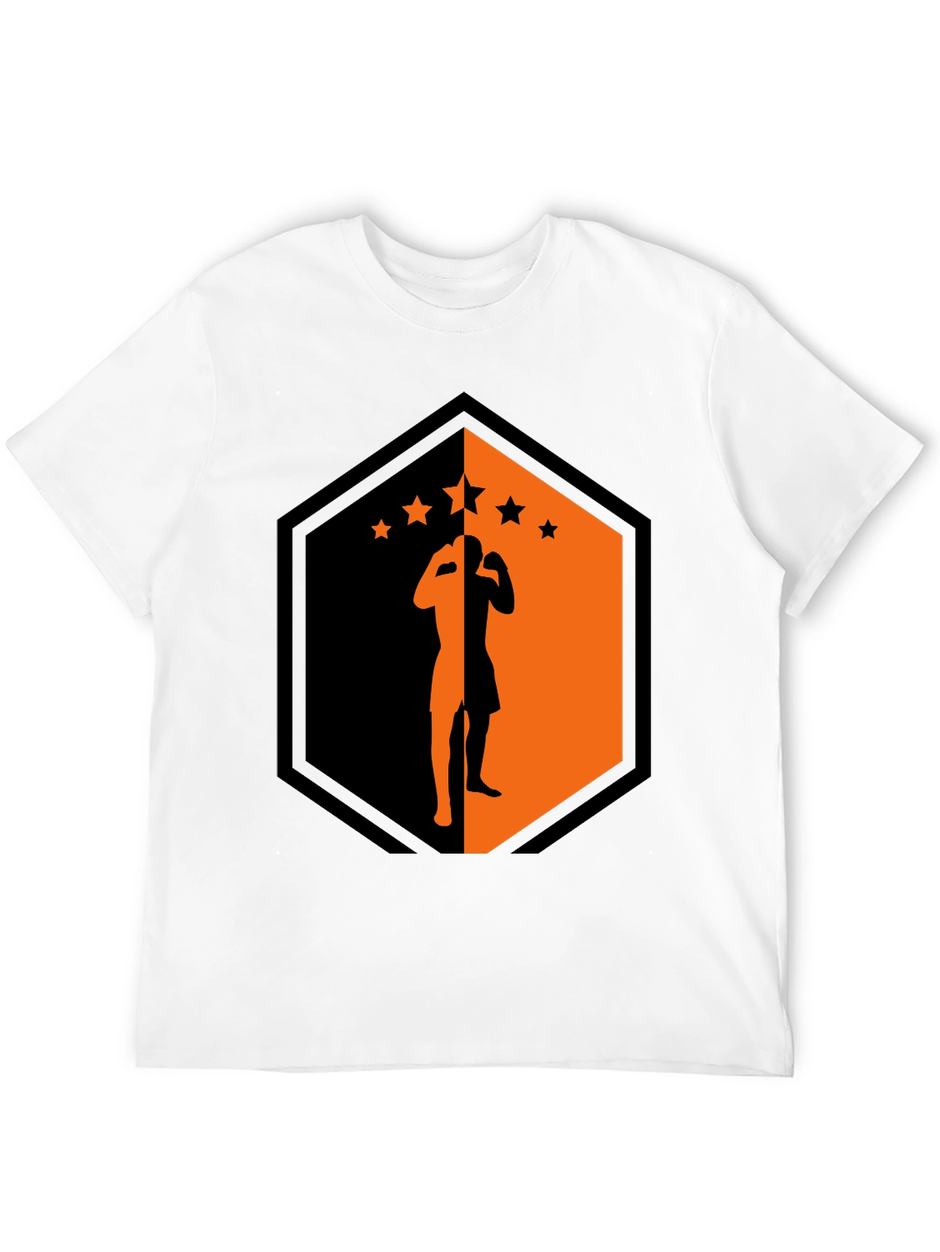 Martial Arts Silhouette Graphic Tee