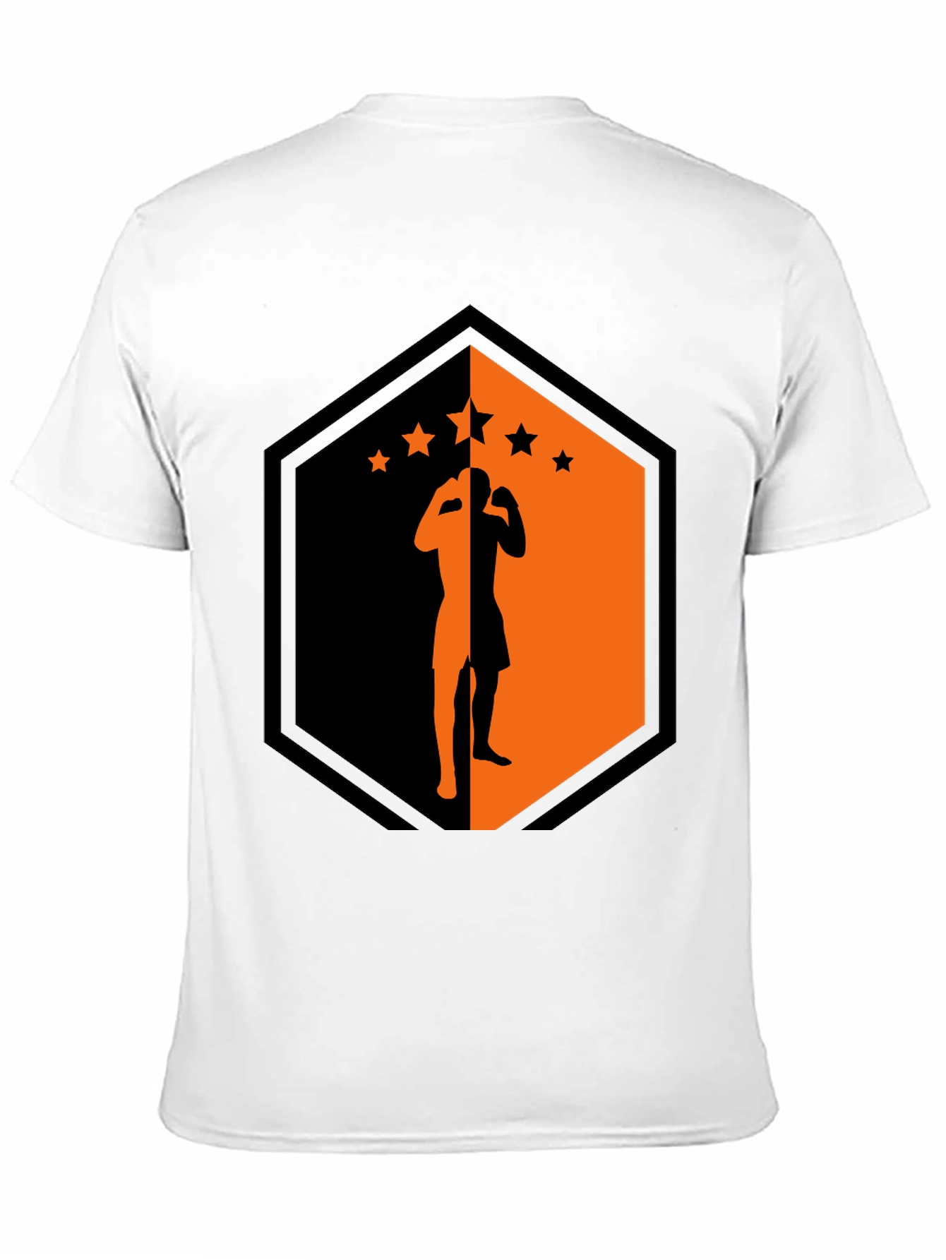 Martial Arts Silhouette Graphic Tee