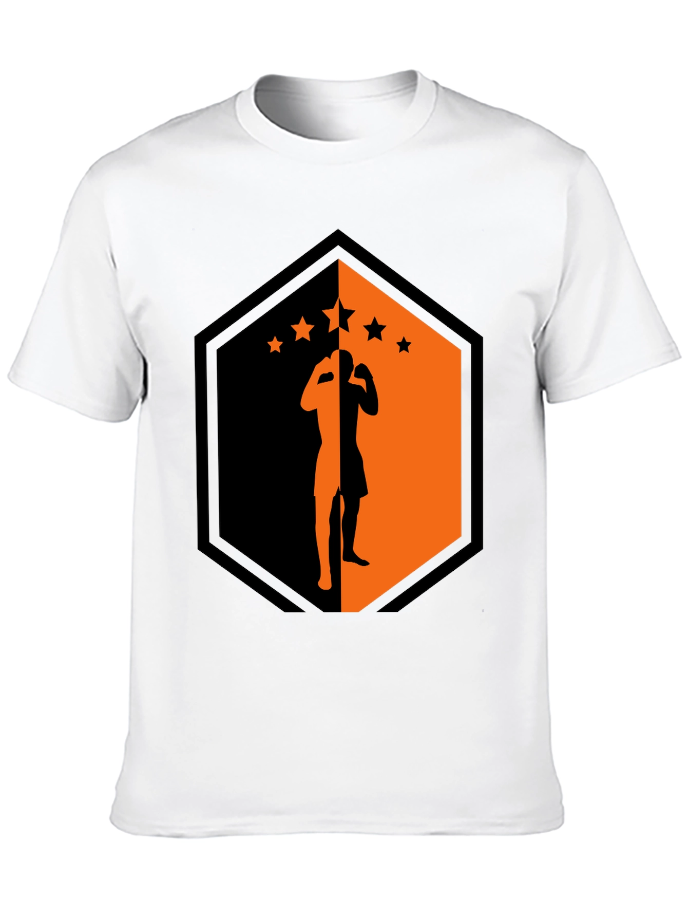 Martial Arts Silhouette Graphic Tee