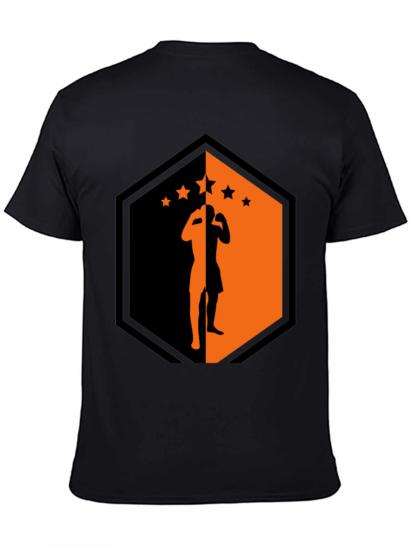Martial Arts Silhouette Graphic Tee
