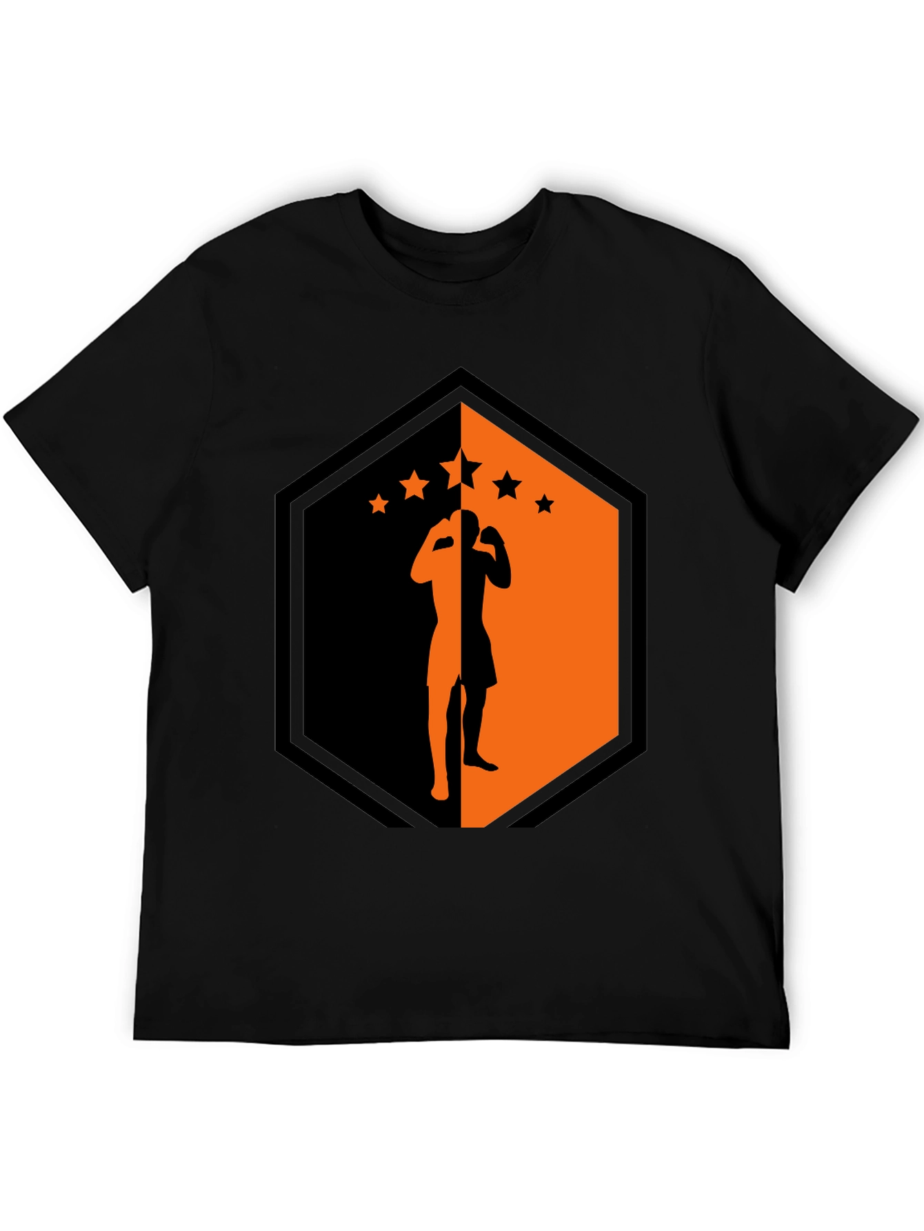 Martial Arts Silhouette Graphic Tee