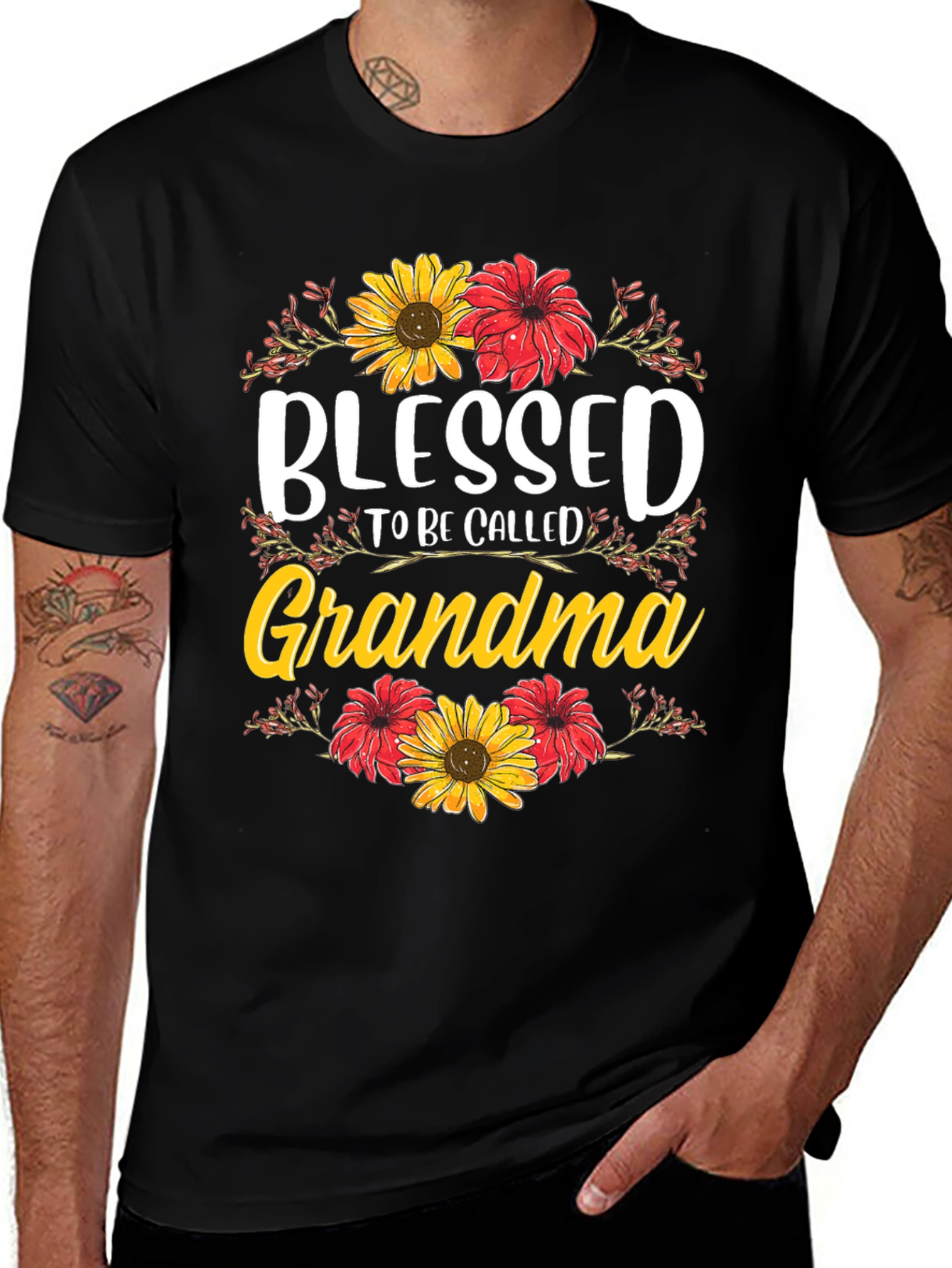Blessed Grandma Graphic Tee