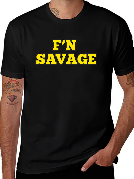 FN Savage Black Graphic Tee
