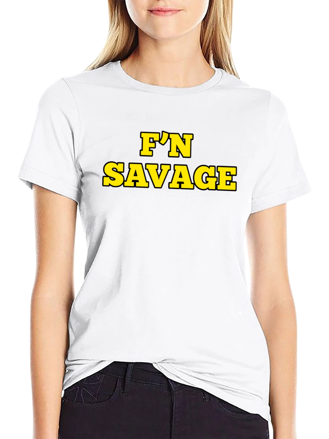 FN Savage Black Graphic Tee