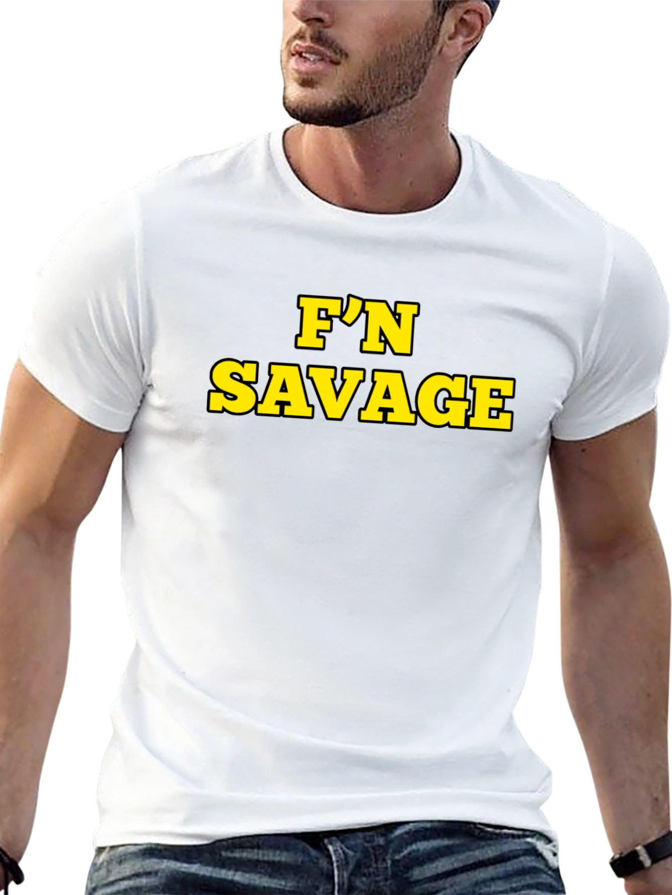 FN Savage Black Graphic Tee