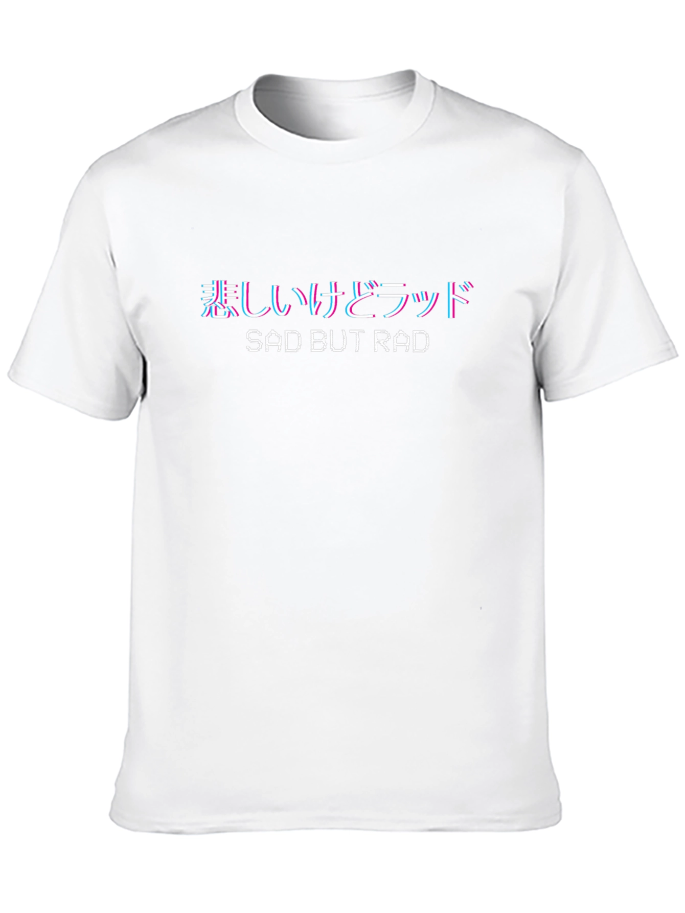 Sad But Rad T-Shirt - Japanese Vaporwave Aesthetic