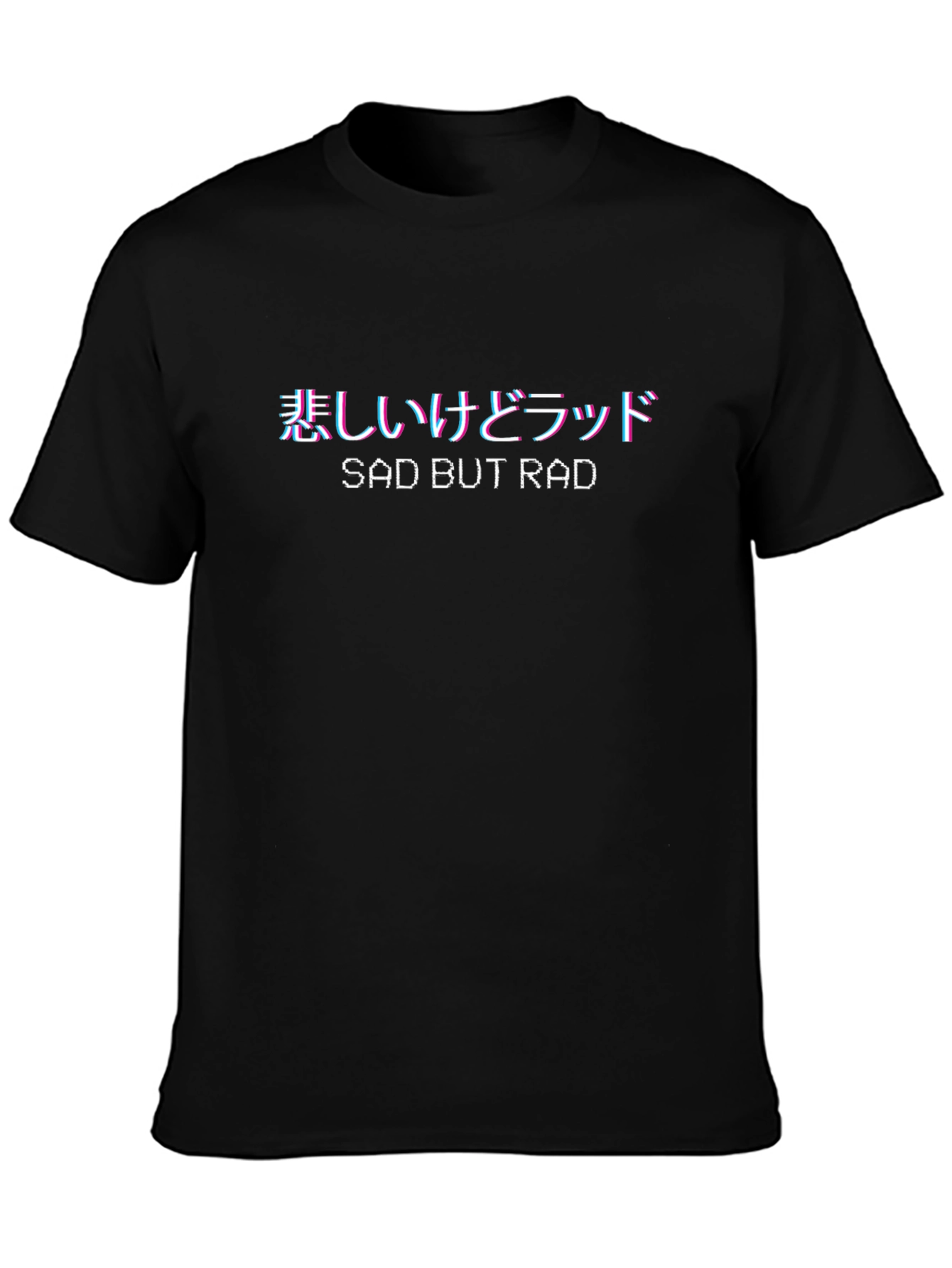 Sad But Rad T-Shirt - Japanese Vaporwave Aesthetic