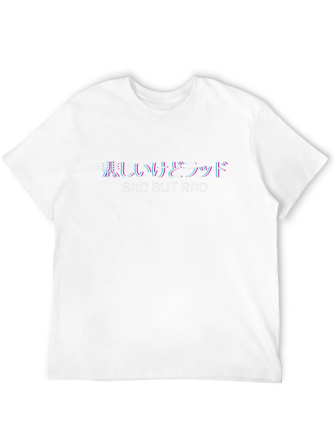 Sad But Rad T-Shirt - Japanese Vaporwave Aesthetic