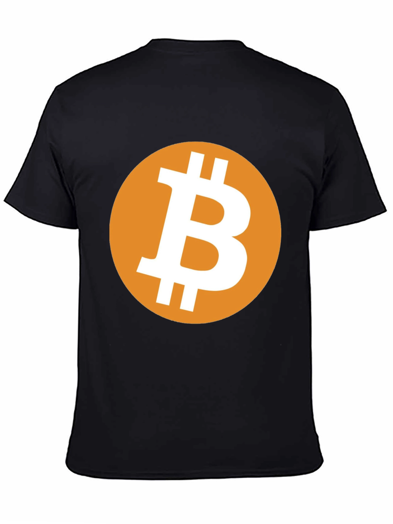 Bitcoin Graphic Tee - Black Cryptocurrency T-Shirt