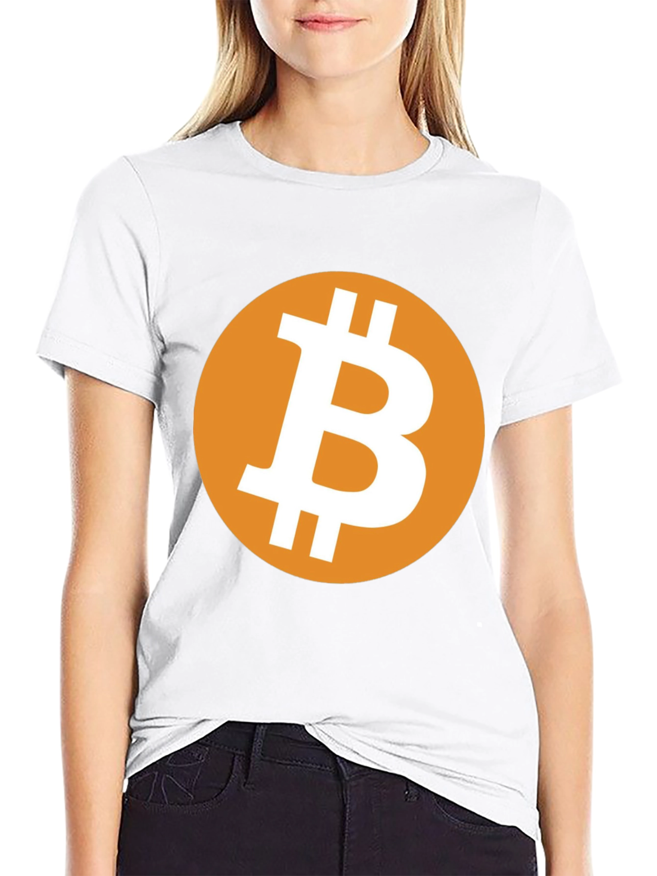 Bitcoin Graphic Tee - Black Cryptocurrency T-Shirt