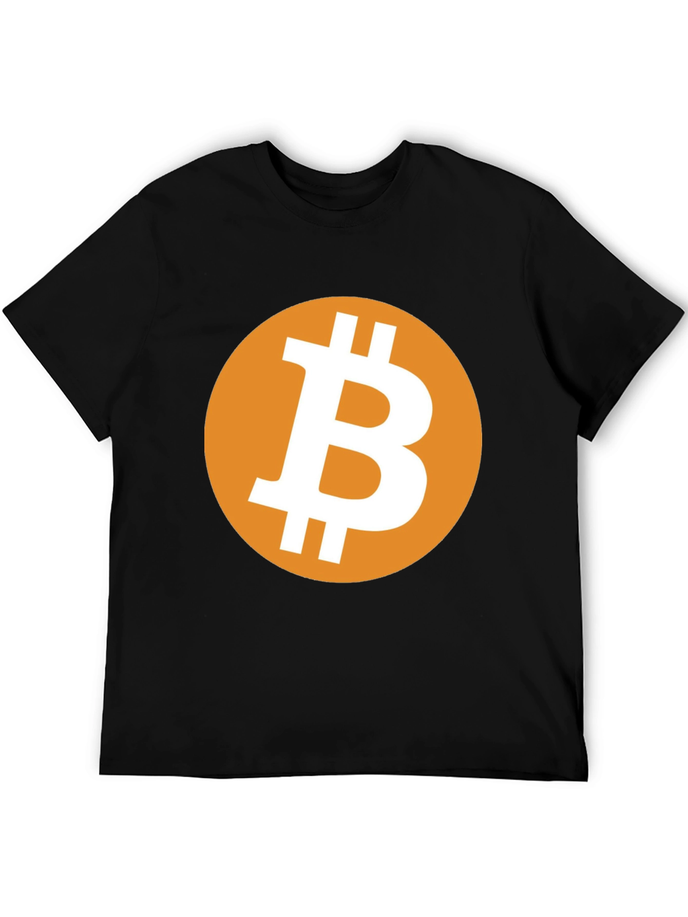 Bitcoin Graphic Tee - Black Cryptocurrency T-Shirt