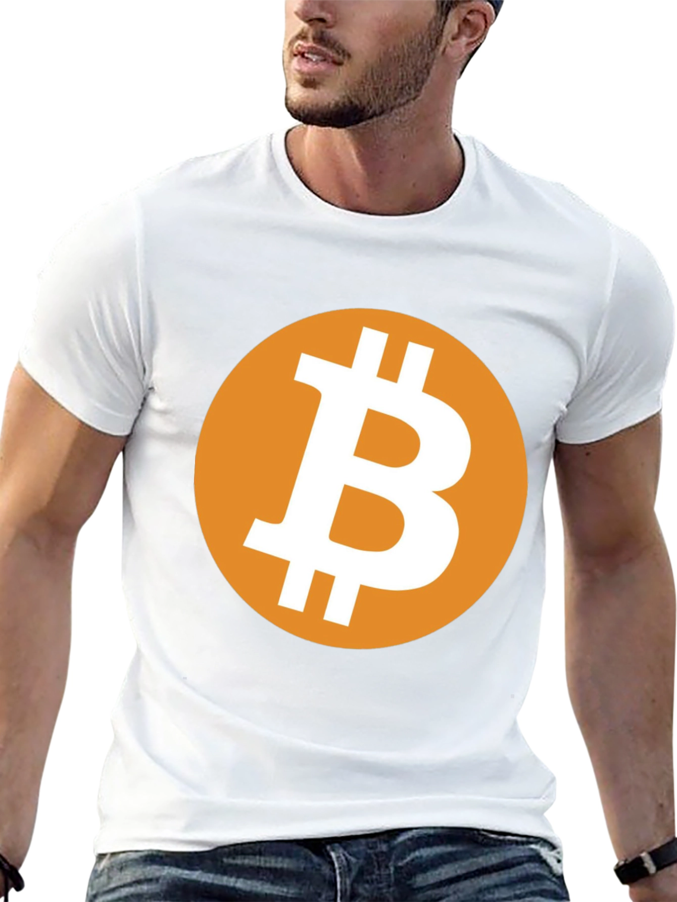 Bitcoin Graphic Tee - Black Cryptocurrency T-Shirt