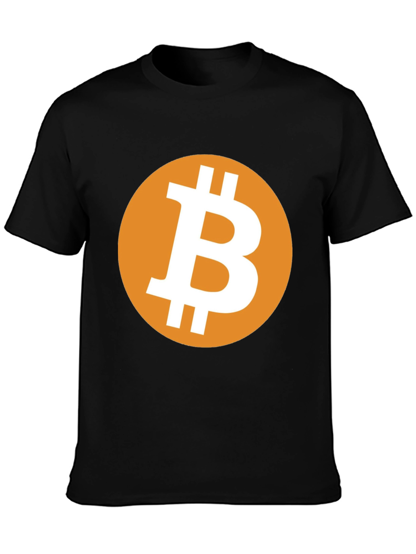 Bitcoin Graphic Tee - Black Cryptocurrency T-Shirt