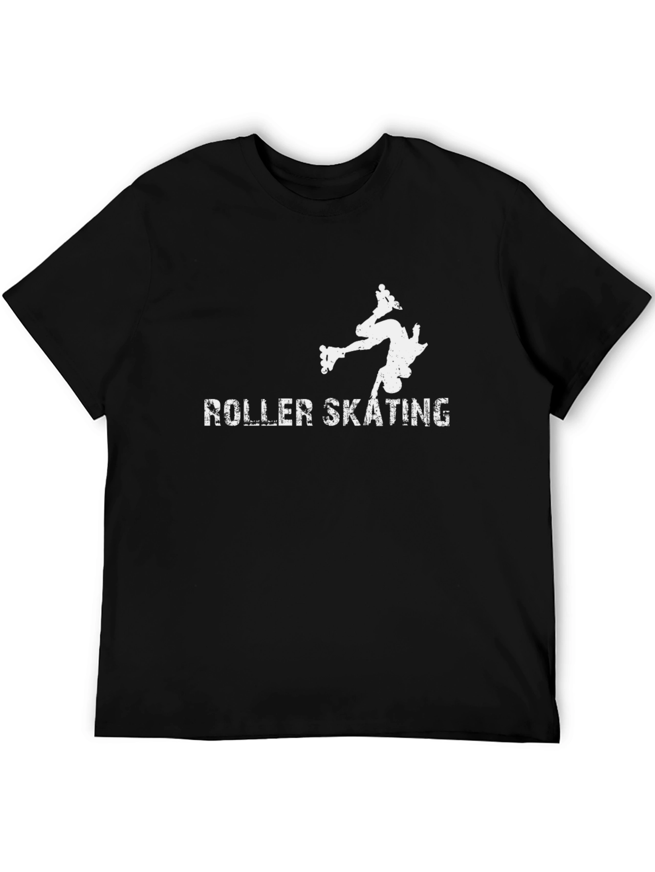 Roller Skating T-Shirt - Black Graphic Tee