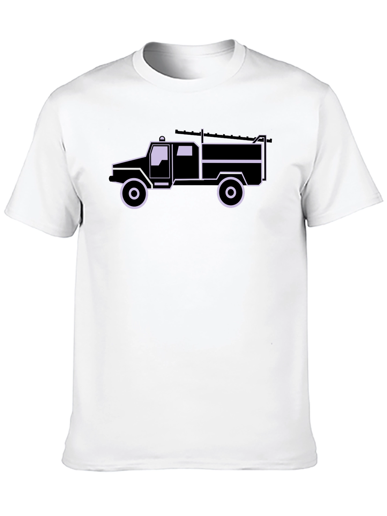 Truck Graphic Tee - Cool Black T-Shirt