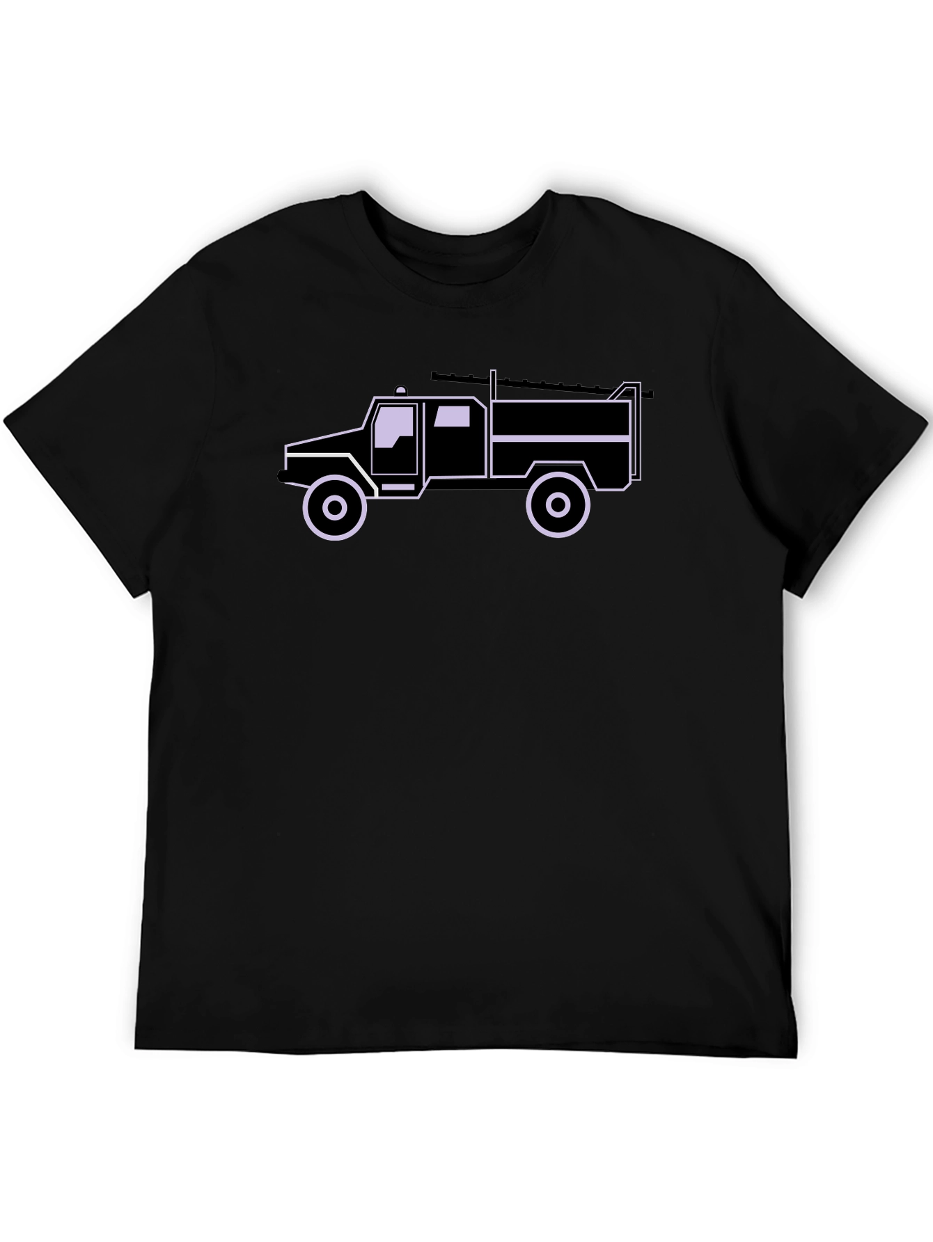 Truck Graphic Tee - Cool Black T-Shirt