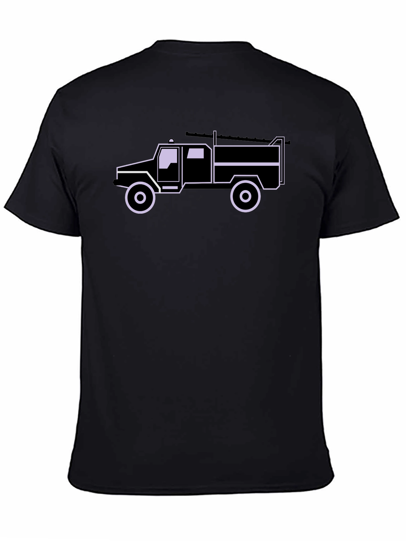Truck Graphic Tee - Cool Black T-Shirt